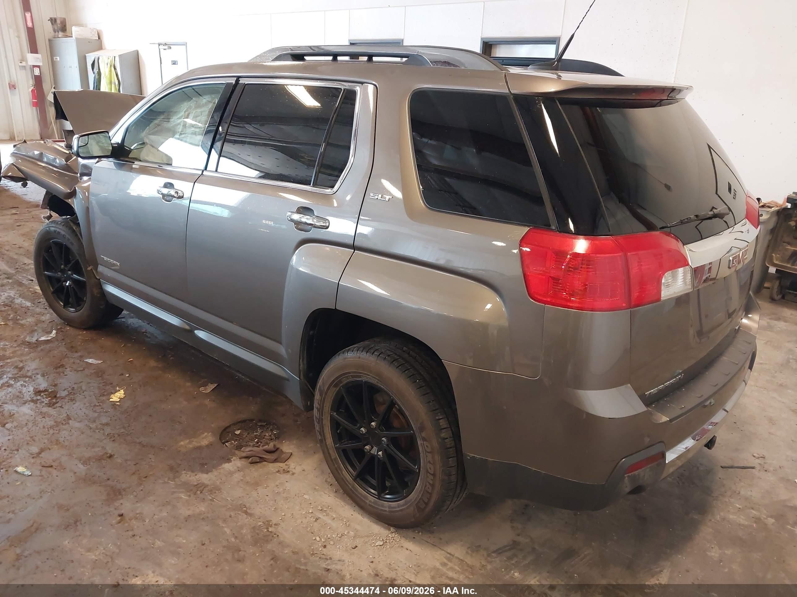 2012 Gmc Terrain Slt-2 Gray vin: 2GKFLXE50C6192499