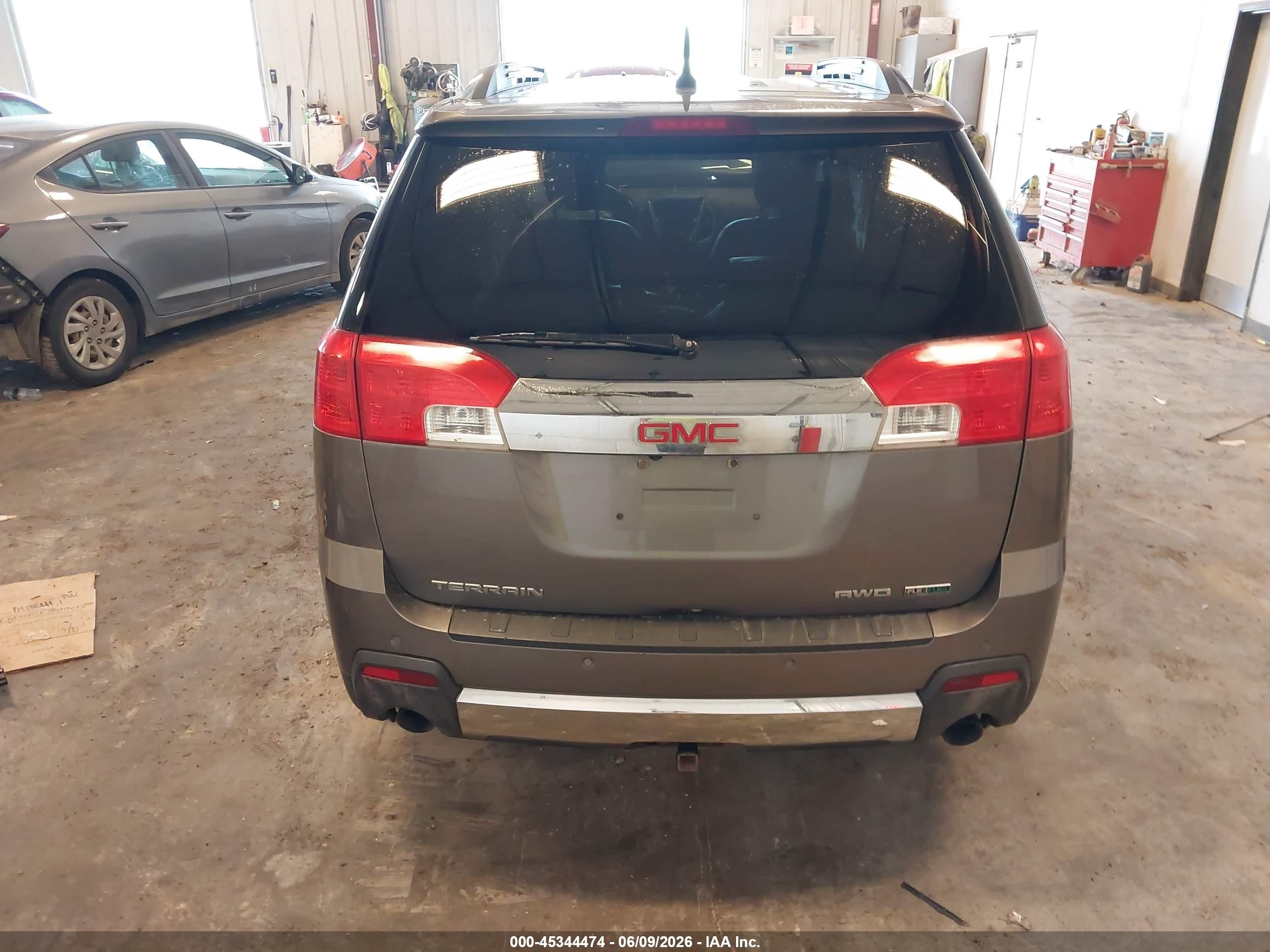 2012 Gmc Terrain Slt-2 Gray vin: 2GKFLXE50C6192499