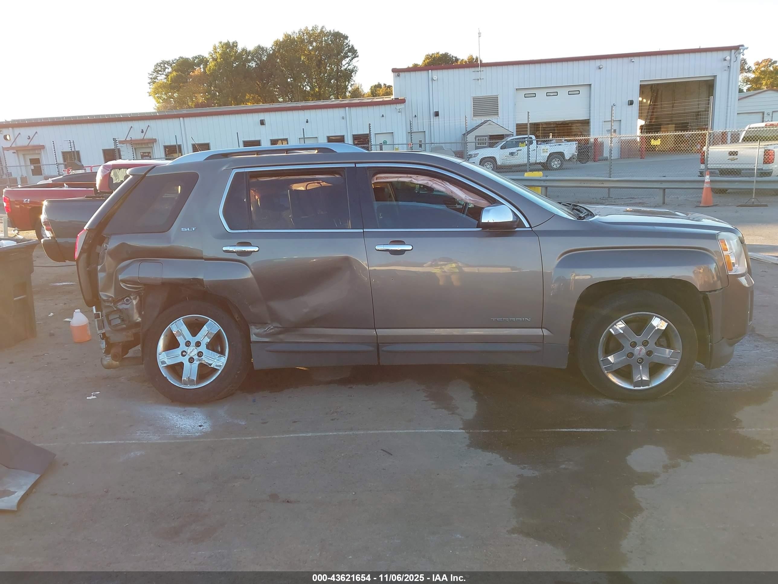2012 Gmc Terrain Slt-2 Brown vin: 2GKFLXE51C6267470