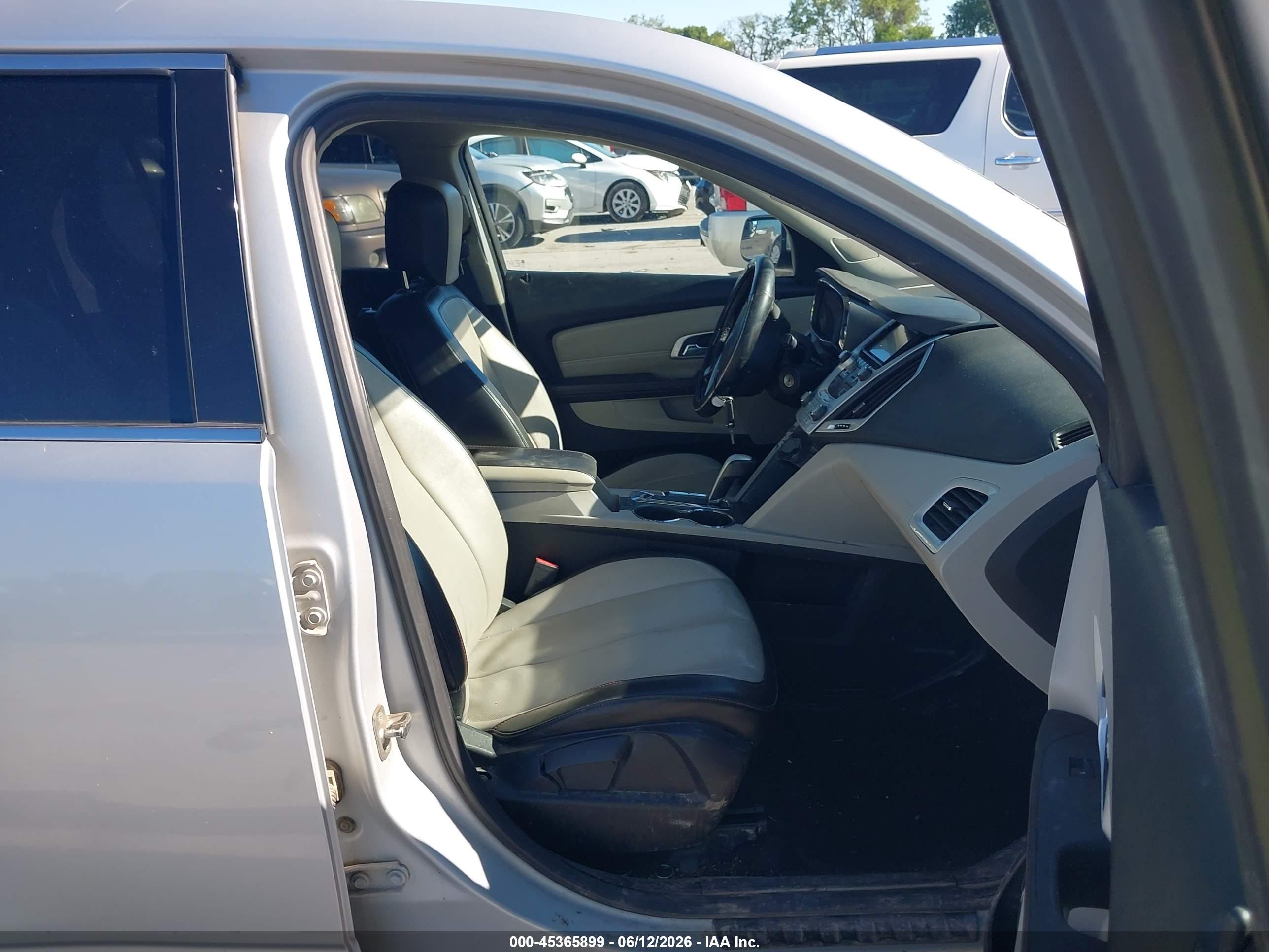 2012 Gmc Terrain Slt-2 Silver vin: 2GKFLXE51C6350171