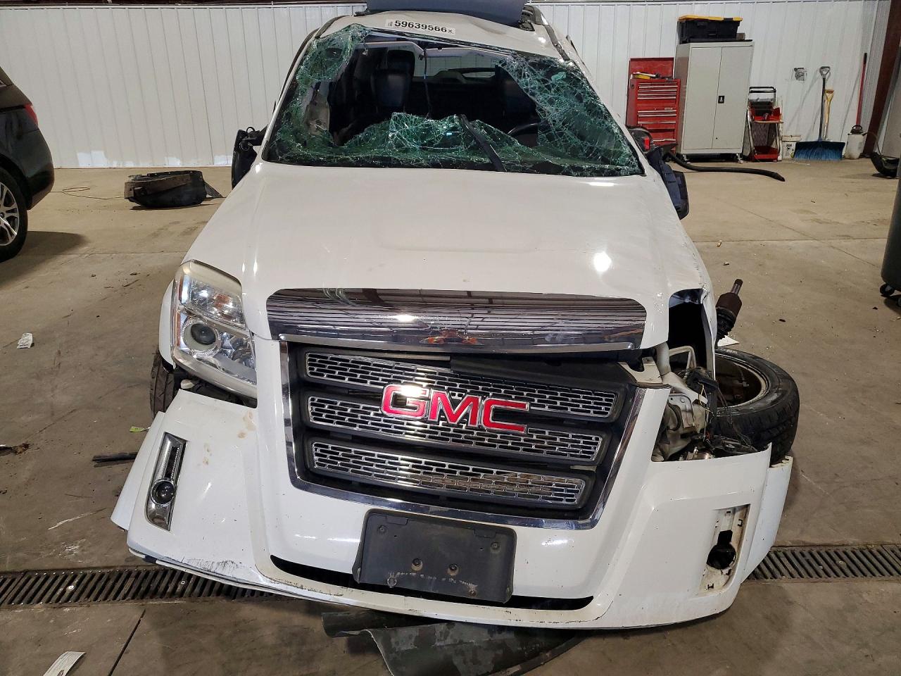 2012 Gmc Terrain Slt White vin: 2GKFLXE52C6210792
