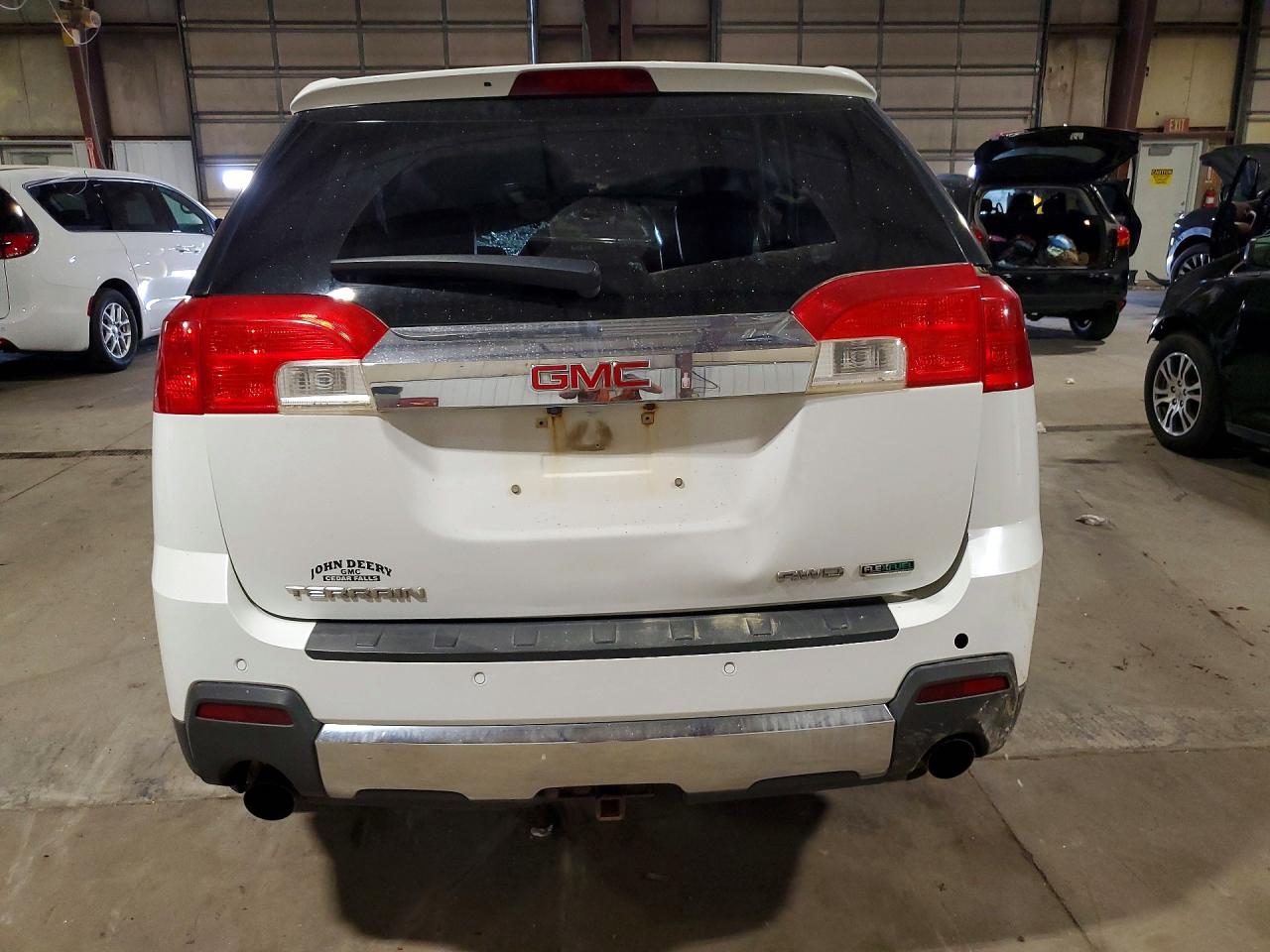 2012 Gmc Terrain Slt White vin: 2GKFLXE52C6210792