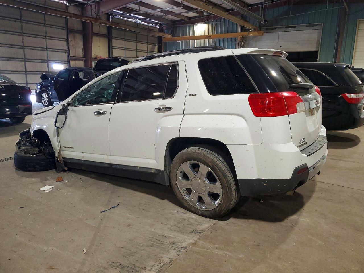 2012 Gmc Terrain Slt White vin: 2GKFLXE52C6210792