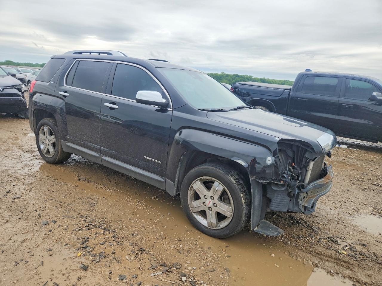2012 Gmc Terrain Slt Черный vin: 2GKFLXE52C6276453