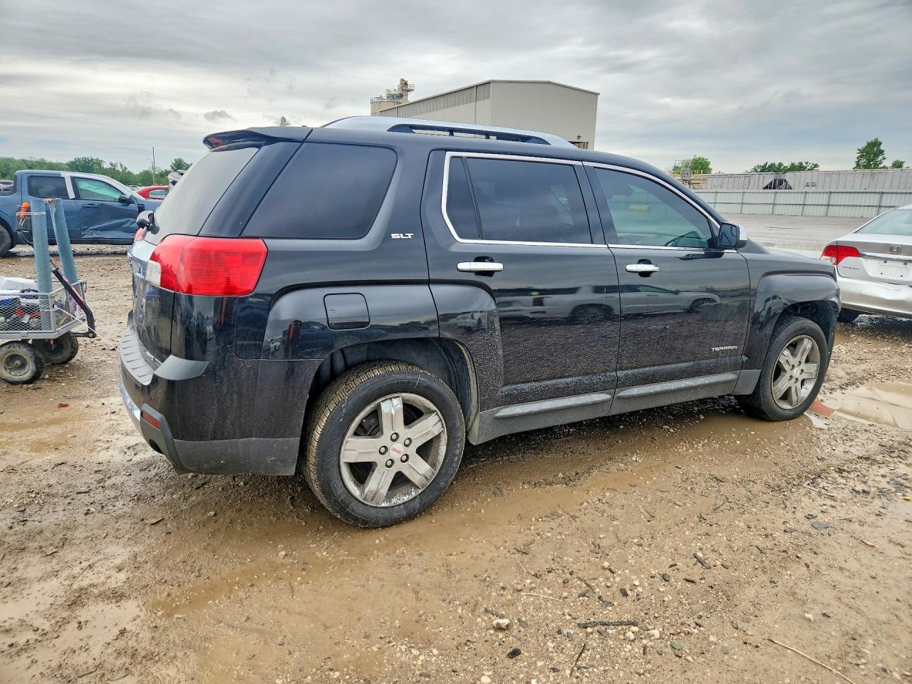 2012 Gmc Terrain Slt Черный vin: 2GKFLXE52C6276453