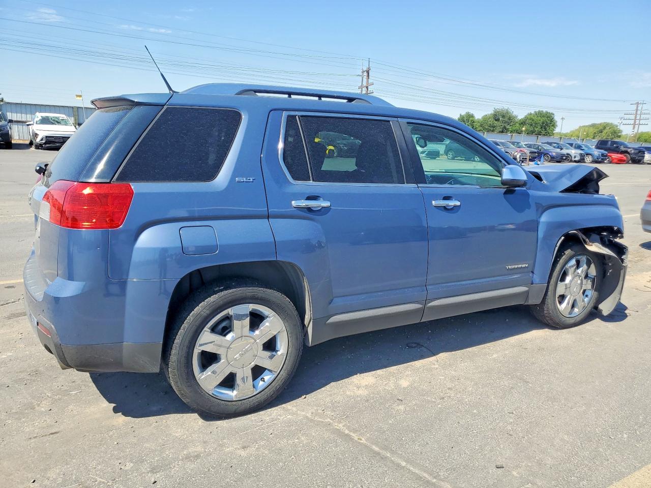 2012 Gmc Terrain Slt Blue vin: 2GKFLXE54C6125758