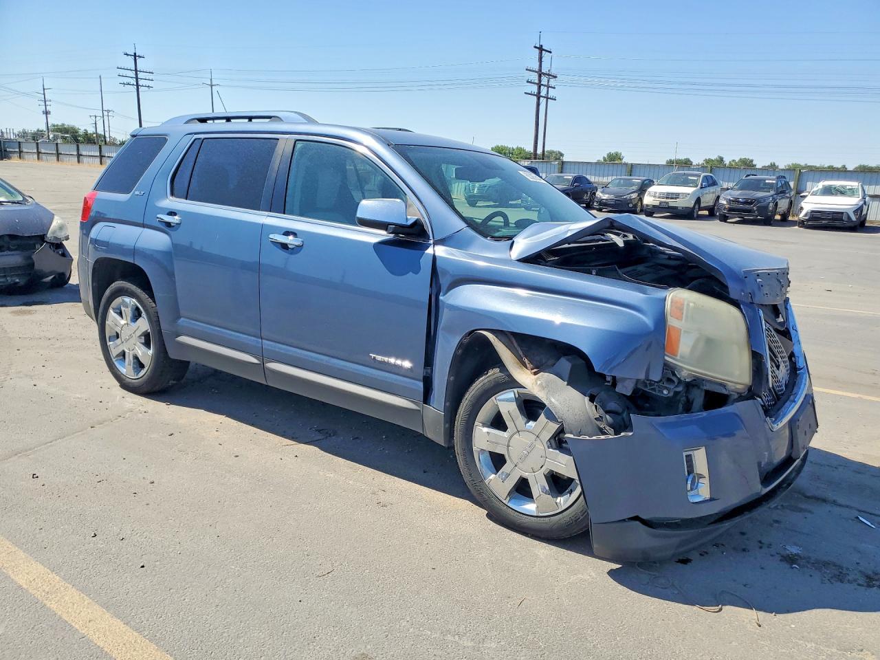 2012 Gmc Terrain Slt Blue vin: 2GKFLXE54C6125758