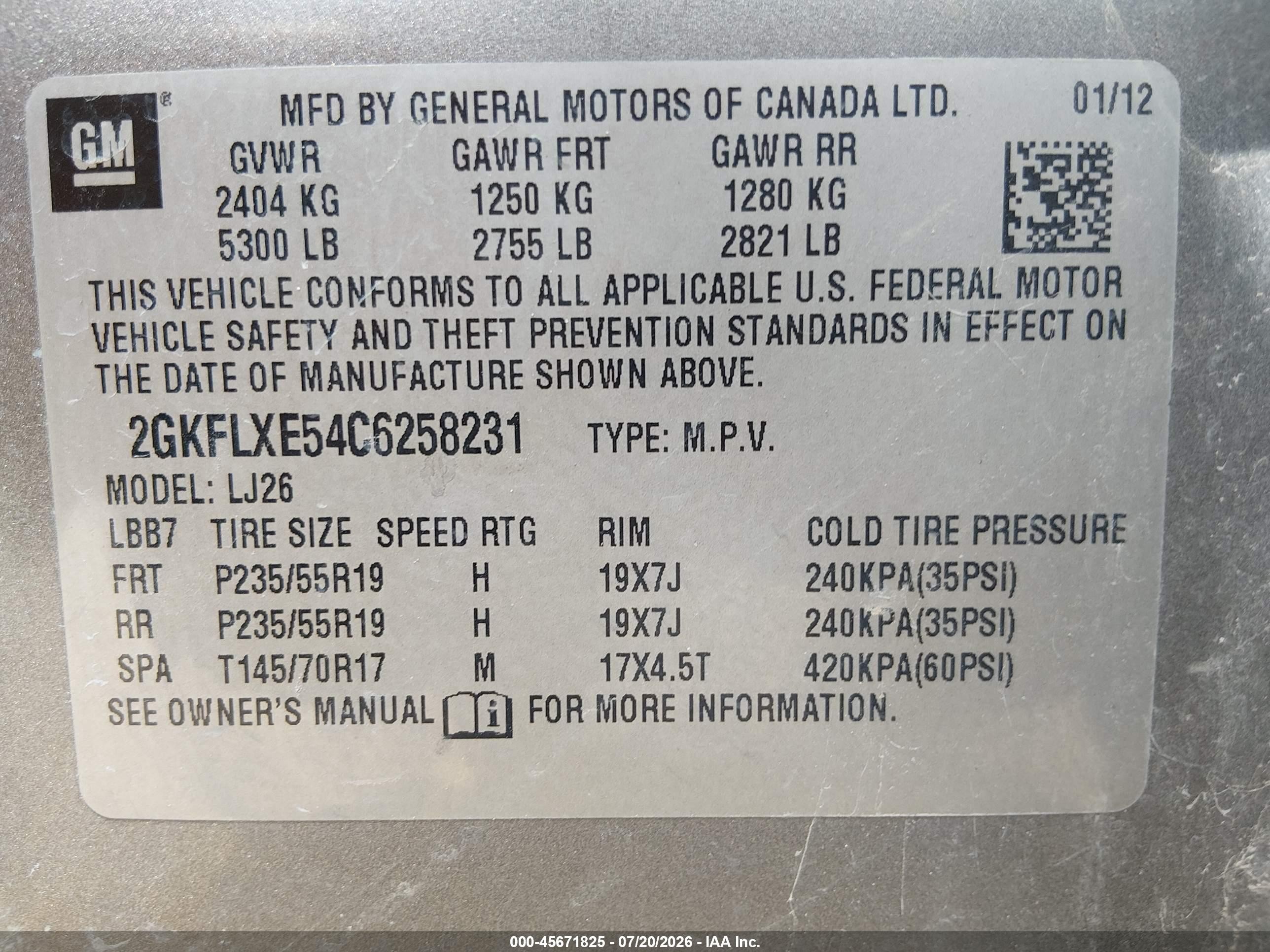 2012 Gmc Terrain Slt-2 Серый vin: 2GKFLXE54C6258231