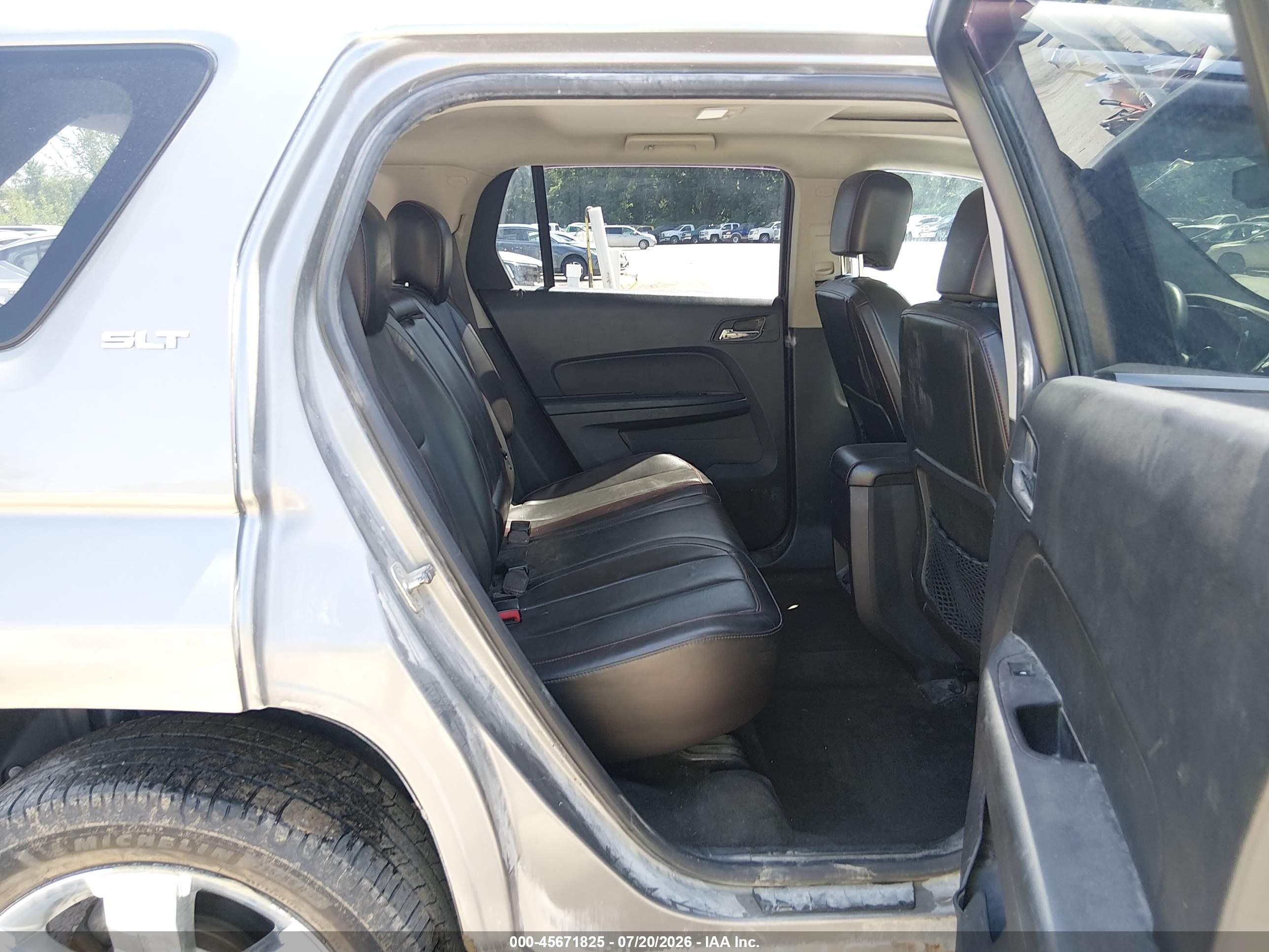 2012 Gmc Terrain Slt-2 Серый vin: 2GKFLXE54C6258231