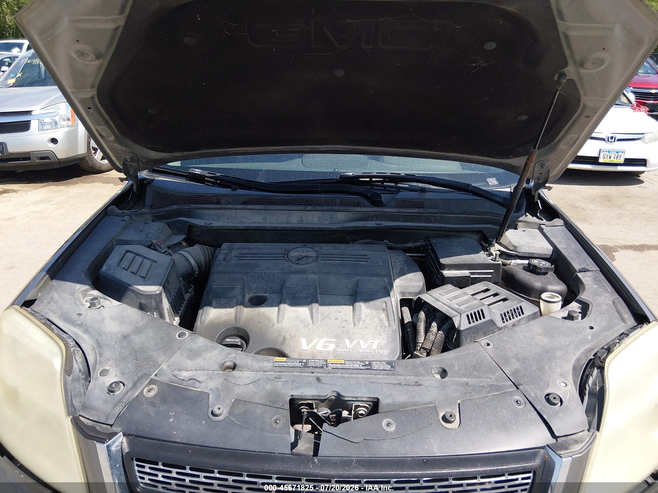 2012 Gmc Terrain Slt-2 Серый vin: 2GKFLXE54C6258231