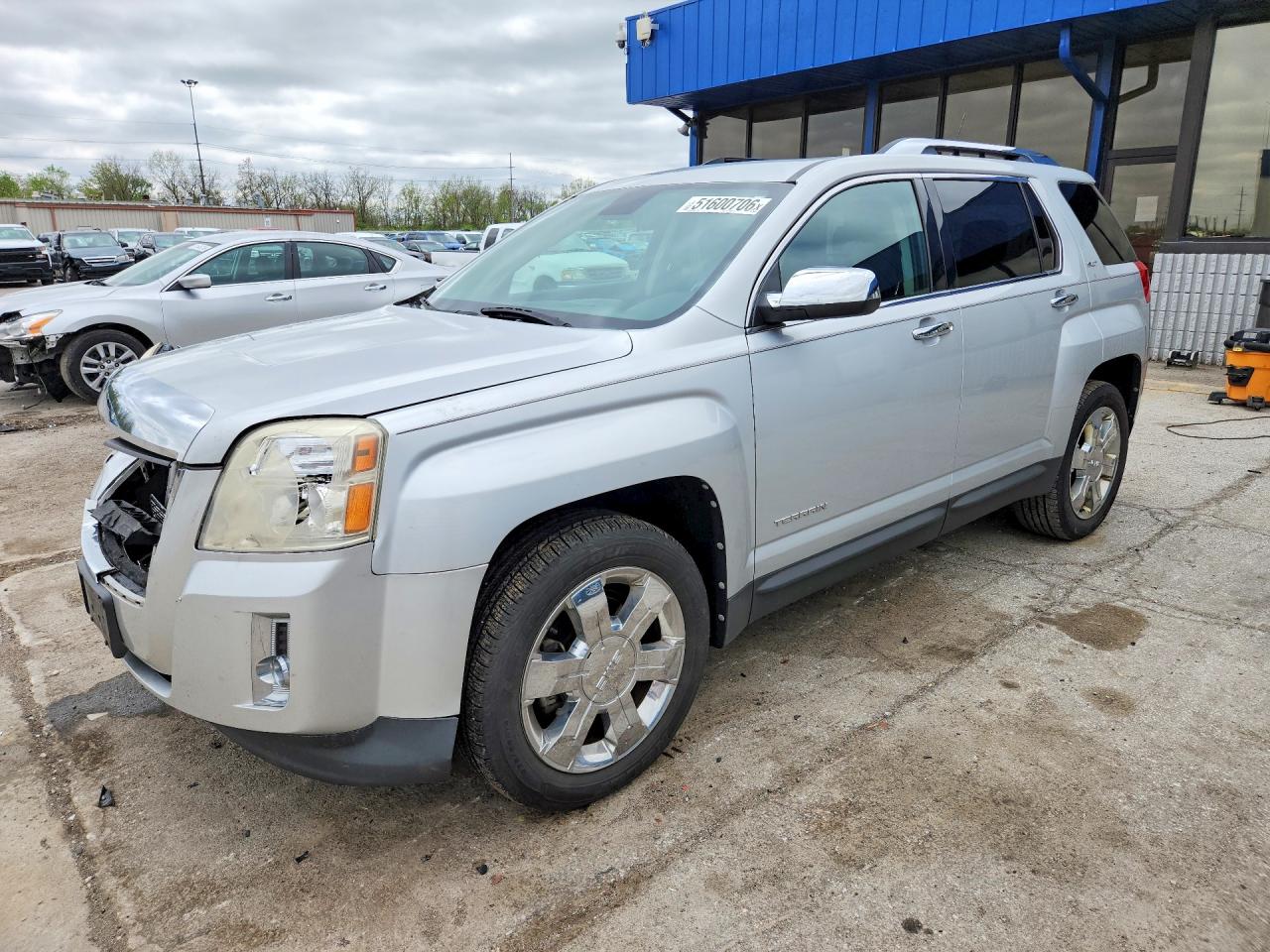 2012 Gmc Terrain Slt Silver vin: 2GKFLXE55C6281551
