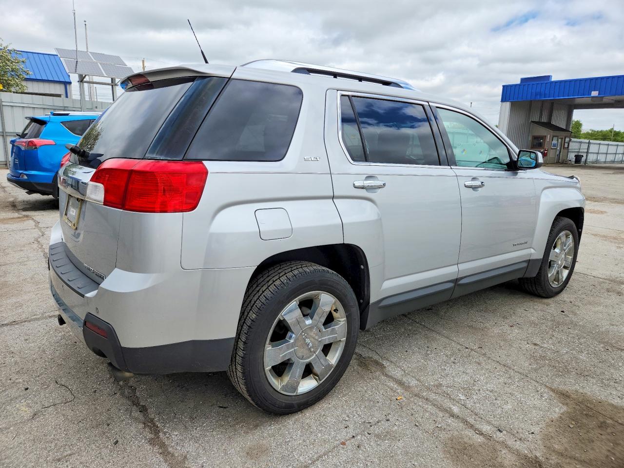 2012 Gmc Terrain Slt Silver vin: 2GKFLXE55C6281551