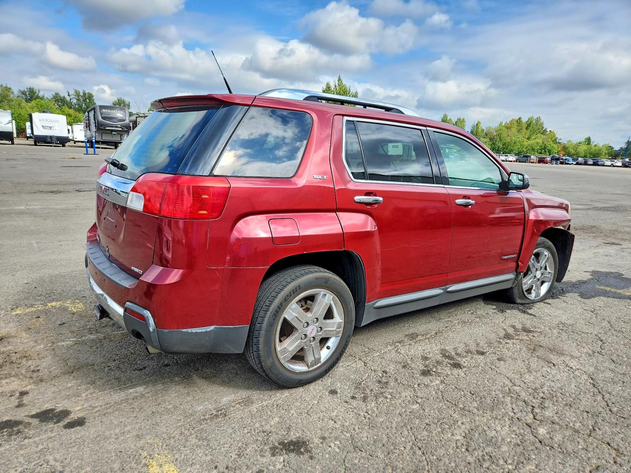 2012 Gmc Terrain Slt Red vin: 2GKFLXE55C6367474