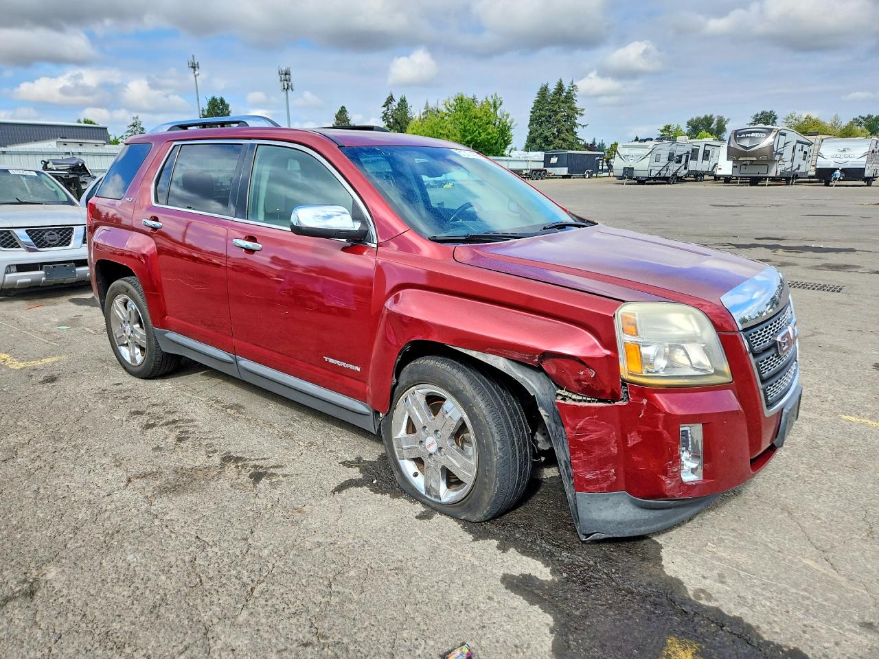 2012 Gmc Terrain Slt Red vin: 2GKFLXE55C6367474