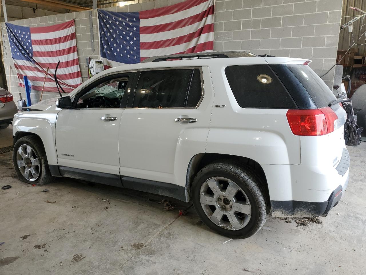 2012 Gmc Terrain Slt White vin: 2GKFLXE56C6155845