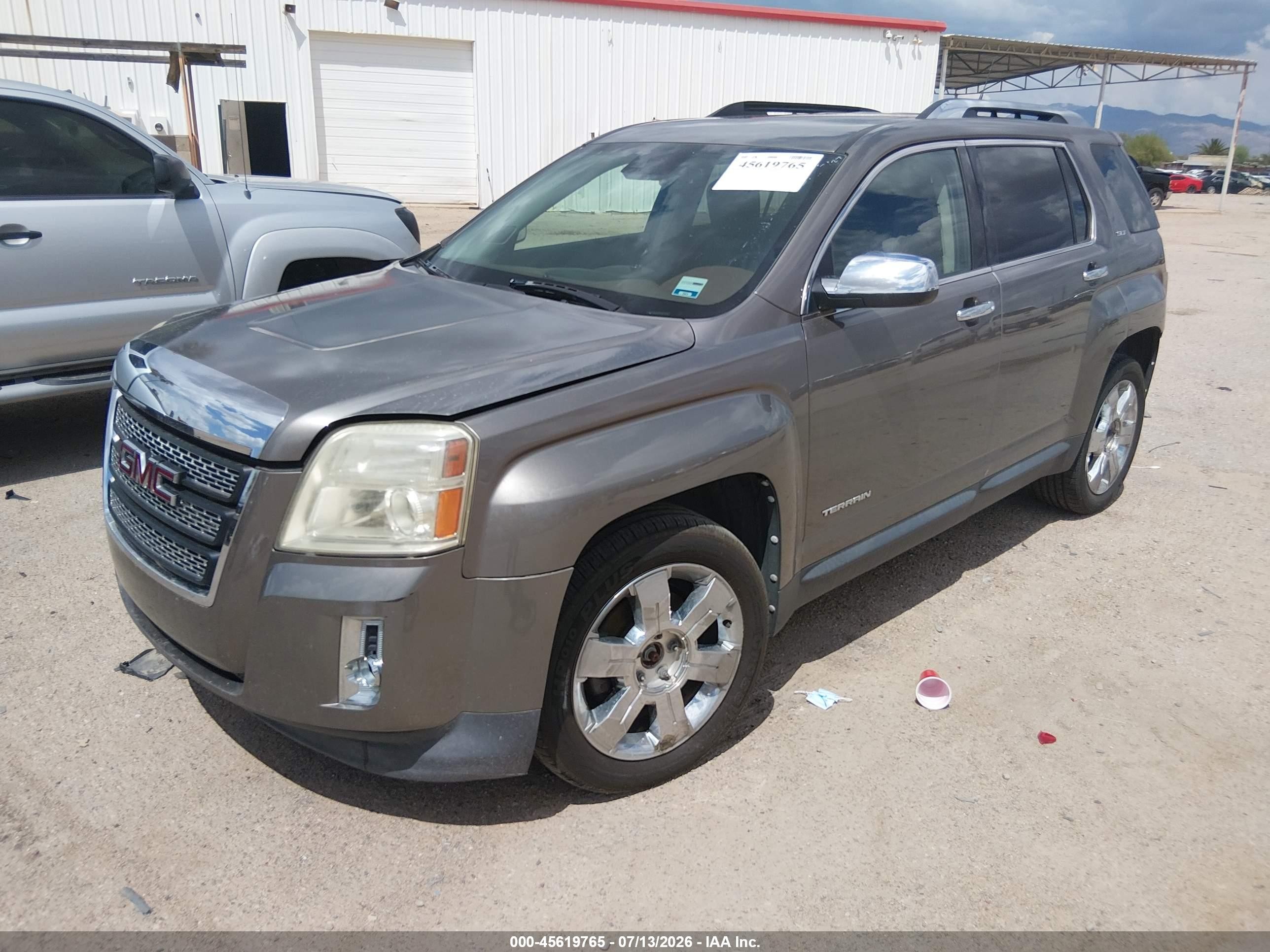 2012 Gmc Terrain Slt-2 Серый vin: 2GKFLXE57C6149942