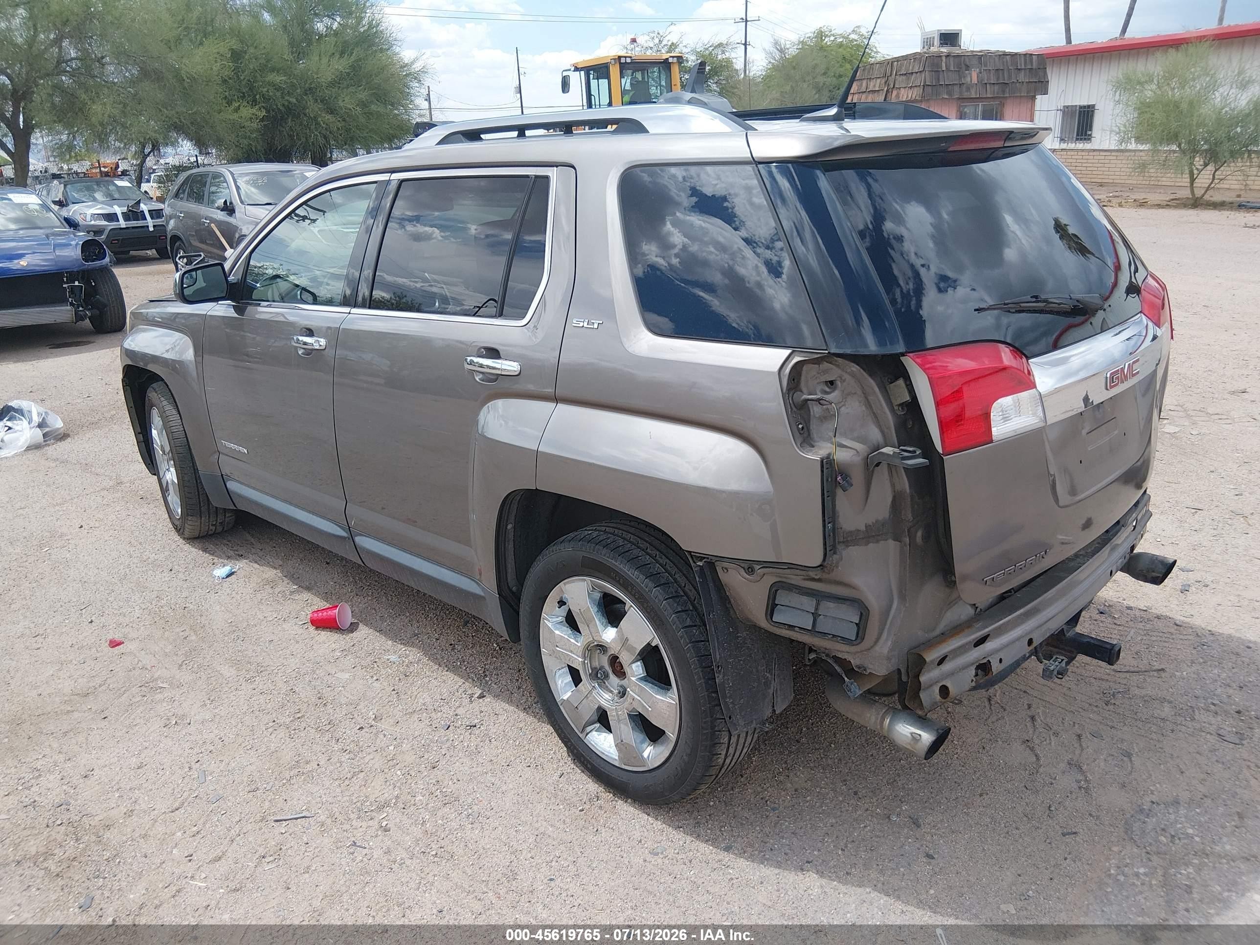 2012 Gmc Terrain Slt-2 Серый vin: 2GKFLXE57C6149942