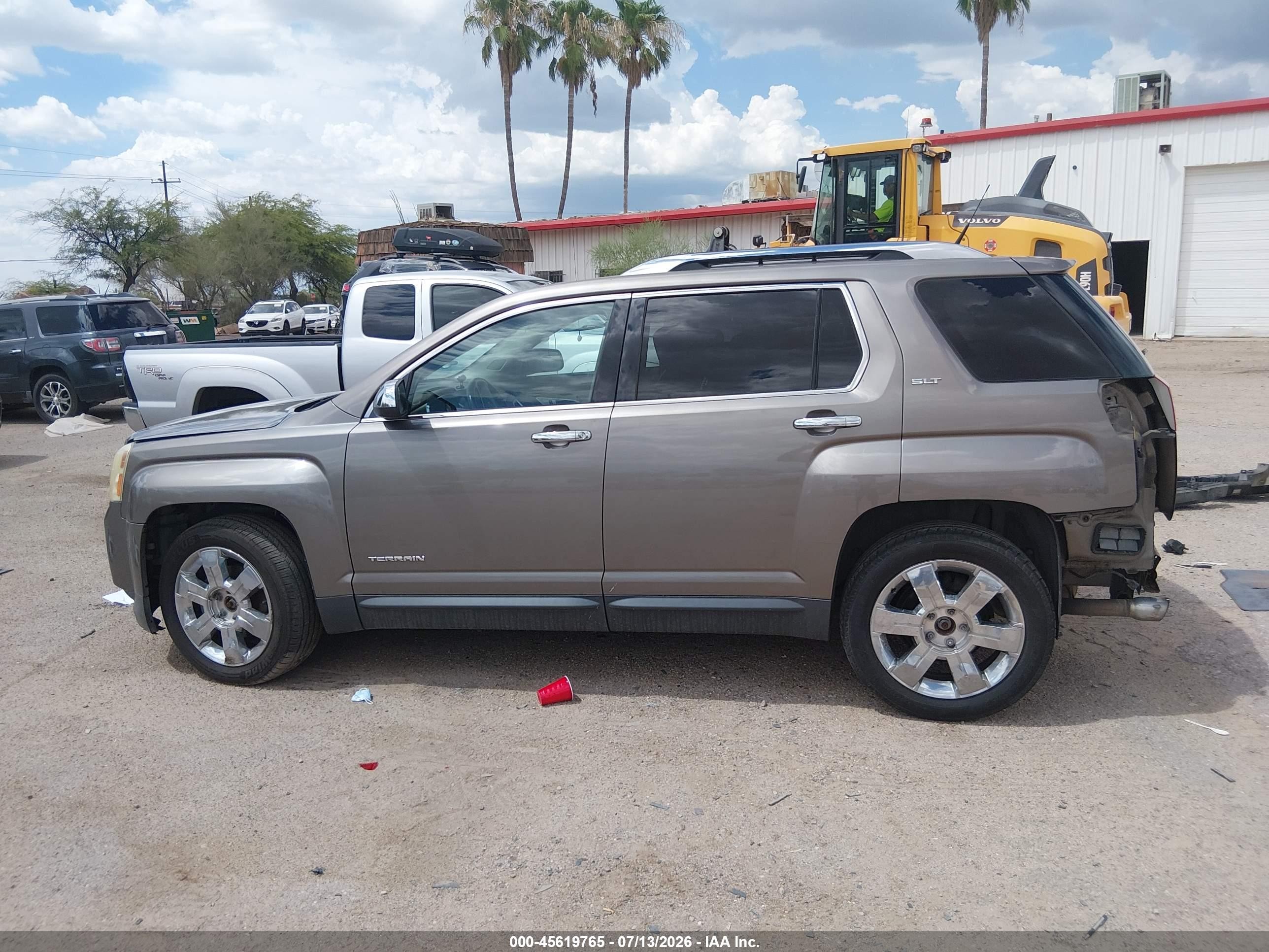 2012 Gmc Terrain Slt-2 Серый vin: 2GKFLXE57C6149942