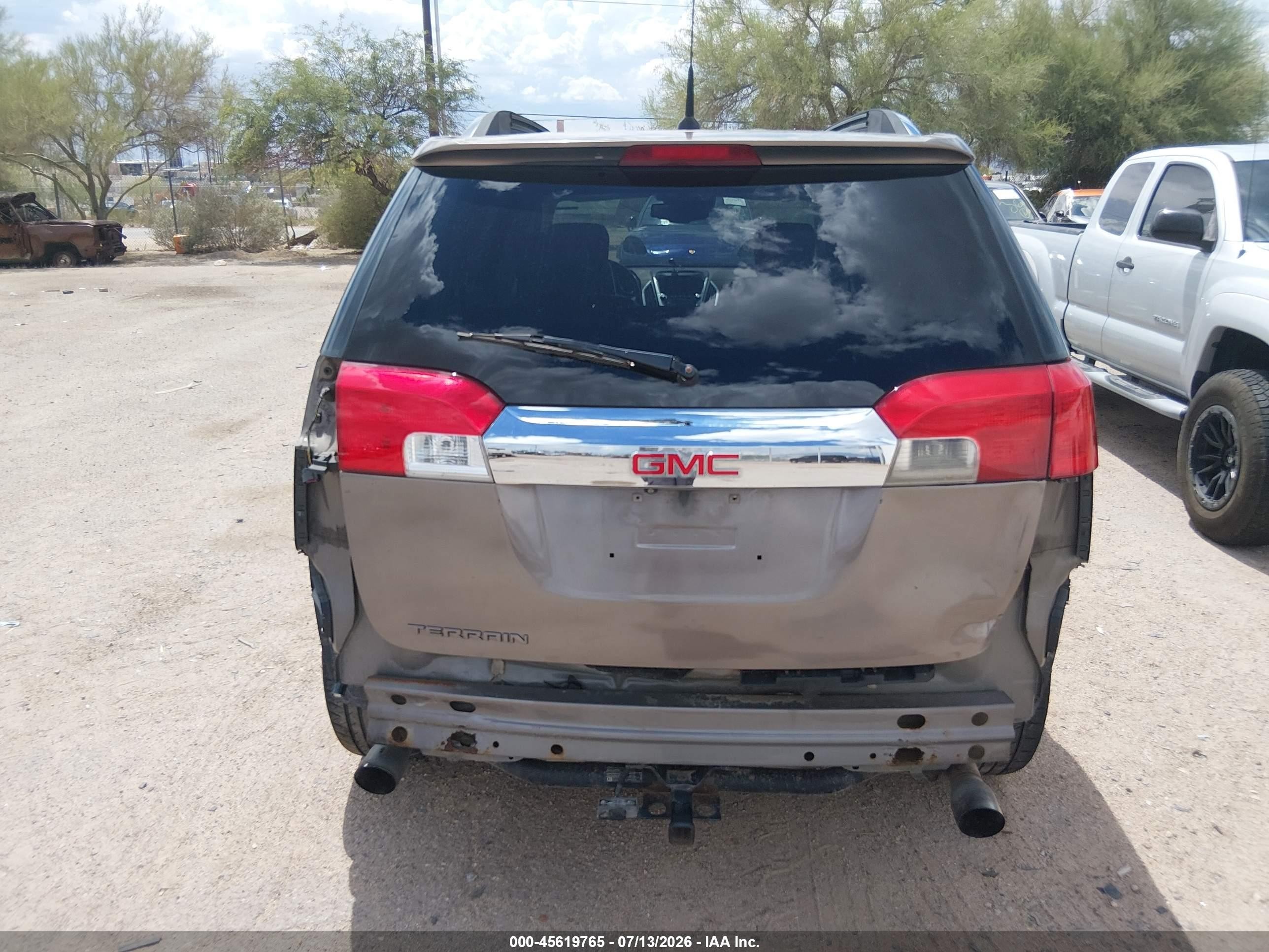 2012 Gmc Terrain Slt-2 Серый vin: 2GKFLXE57C6149942