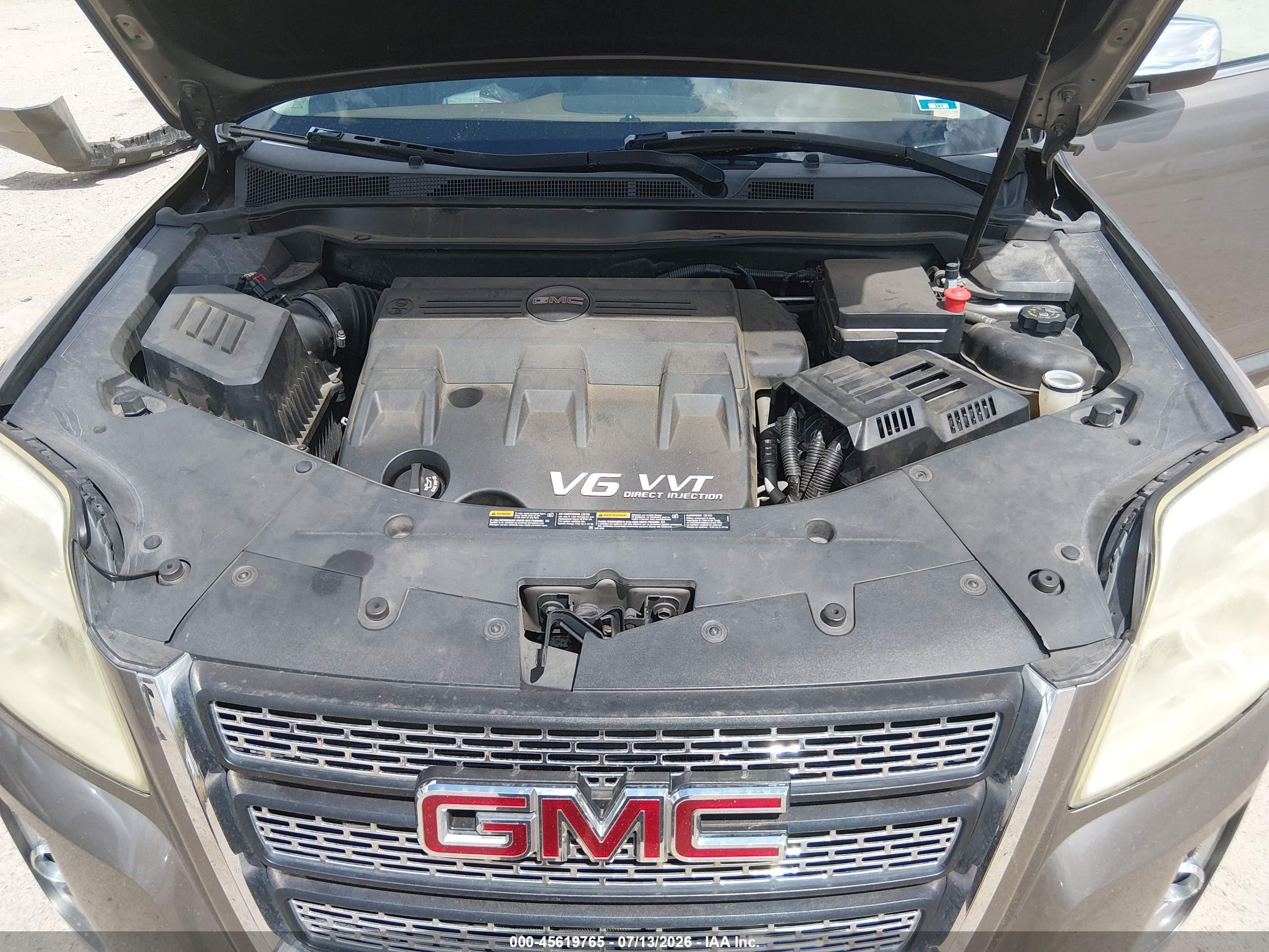 2012 Gmc Terrain Slt-2 Серый vin: 2GKFLXE57C6149942