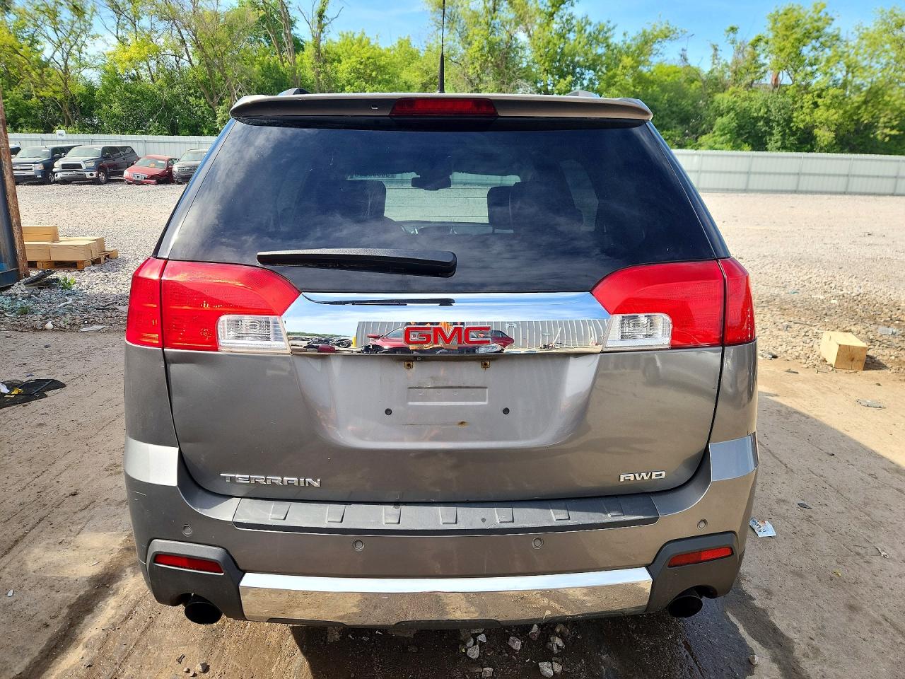 2012 Gmc Terrain Slt Gray vin: 2GKFLXE57C6344908