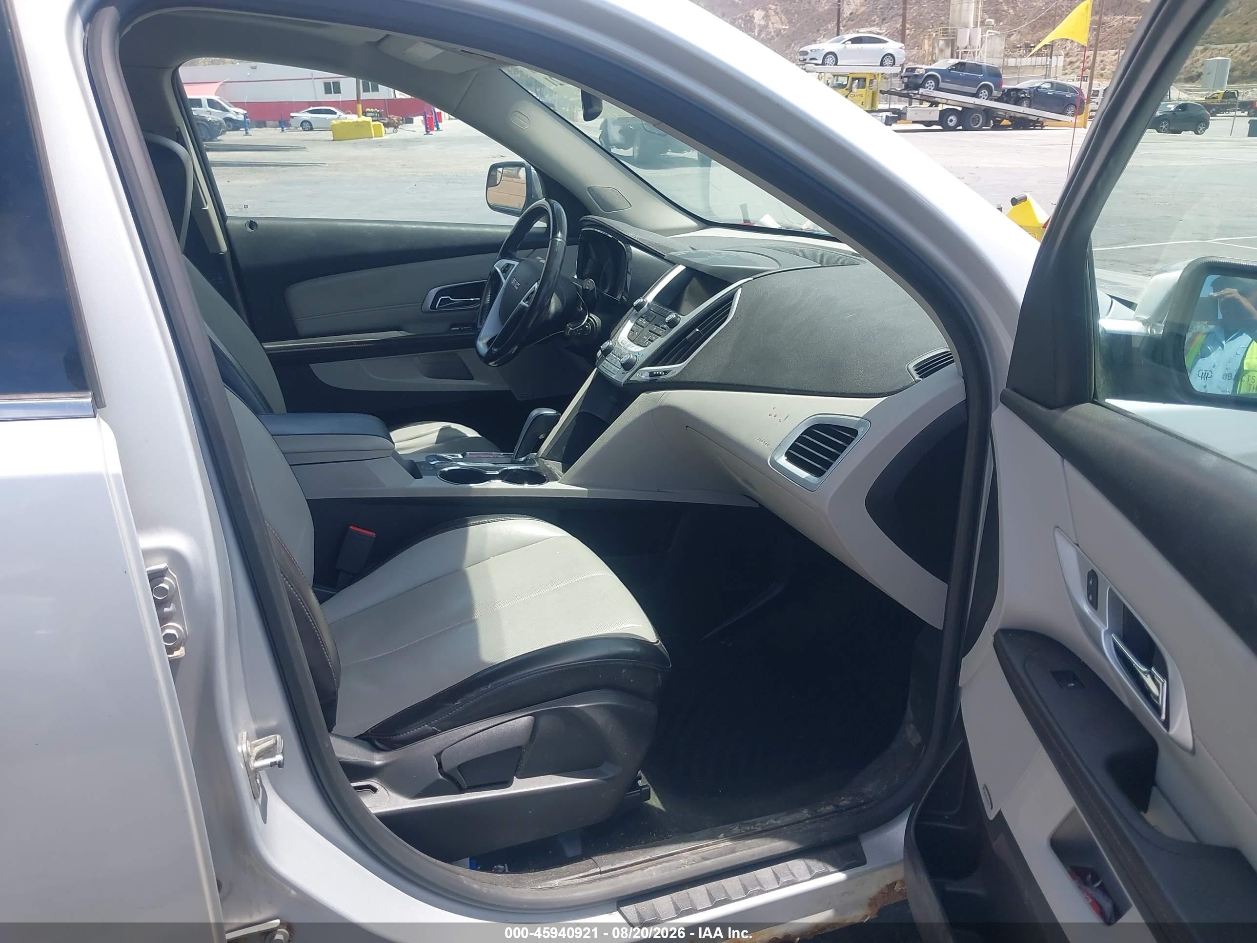 2012 Gmc Terrain Slt-2 Серебряный vin: 2GKFLXE58C6134110