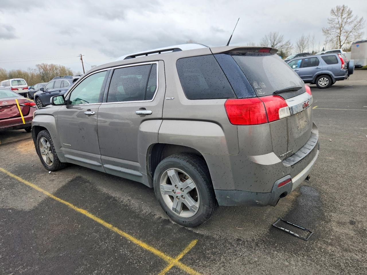 2012 Gmc Terrain Slt Gray vin: 2GKFLXE59C6123827