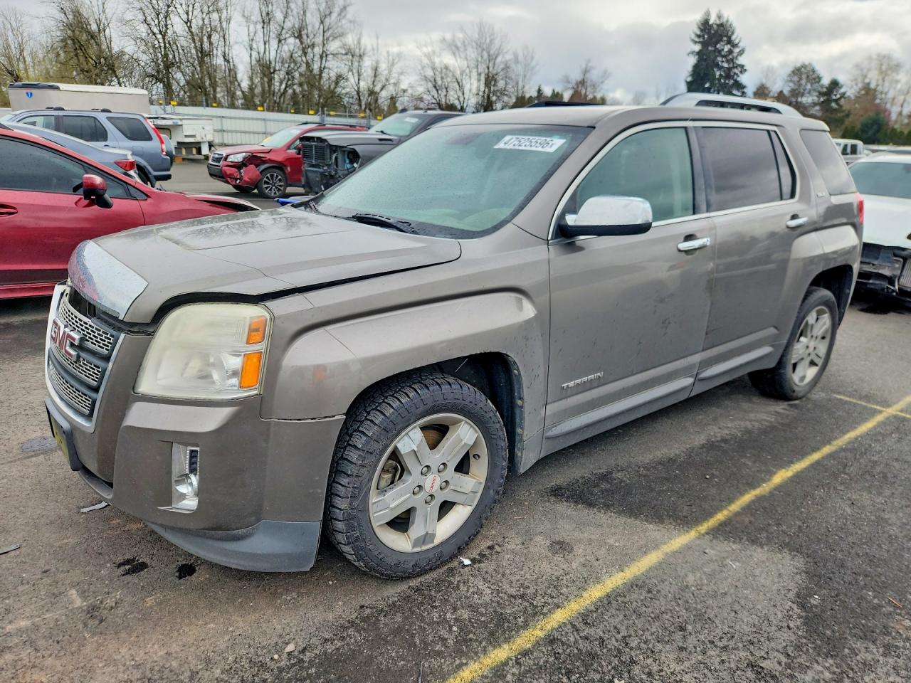 2012 Gmc Terrain Slt Gray vin: 2GKFLXE59C6123827