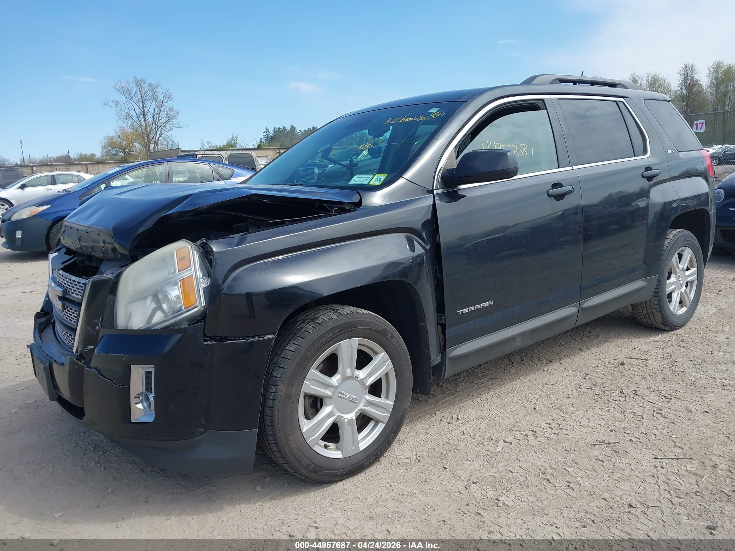 2014 Gmc Terrain Slt-1 Black vin: 2GKFLXEK0E6145420