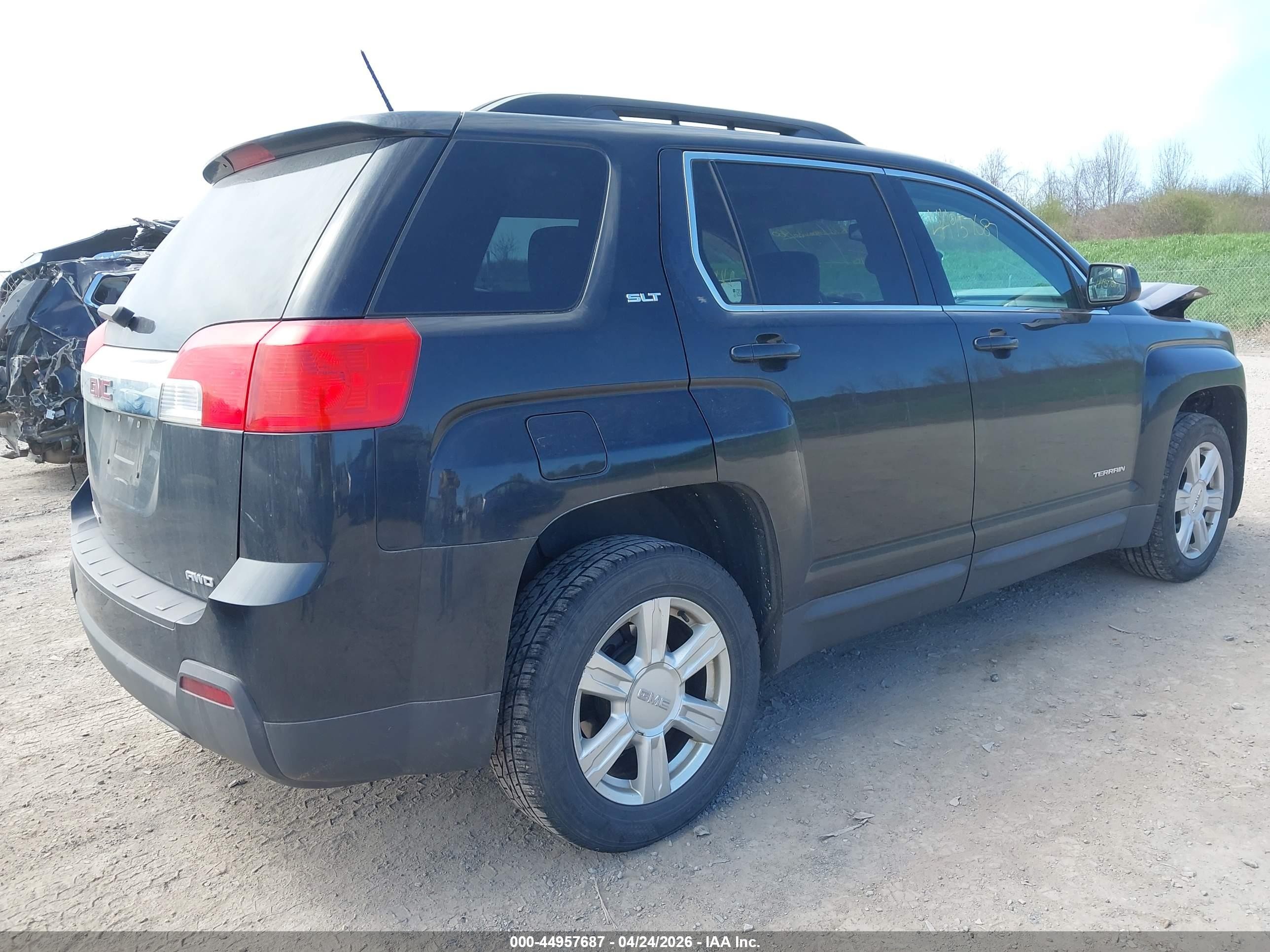 2014 Gmc Terrain Slt-1 Black vin: 2GKFLXEK0E6145420