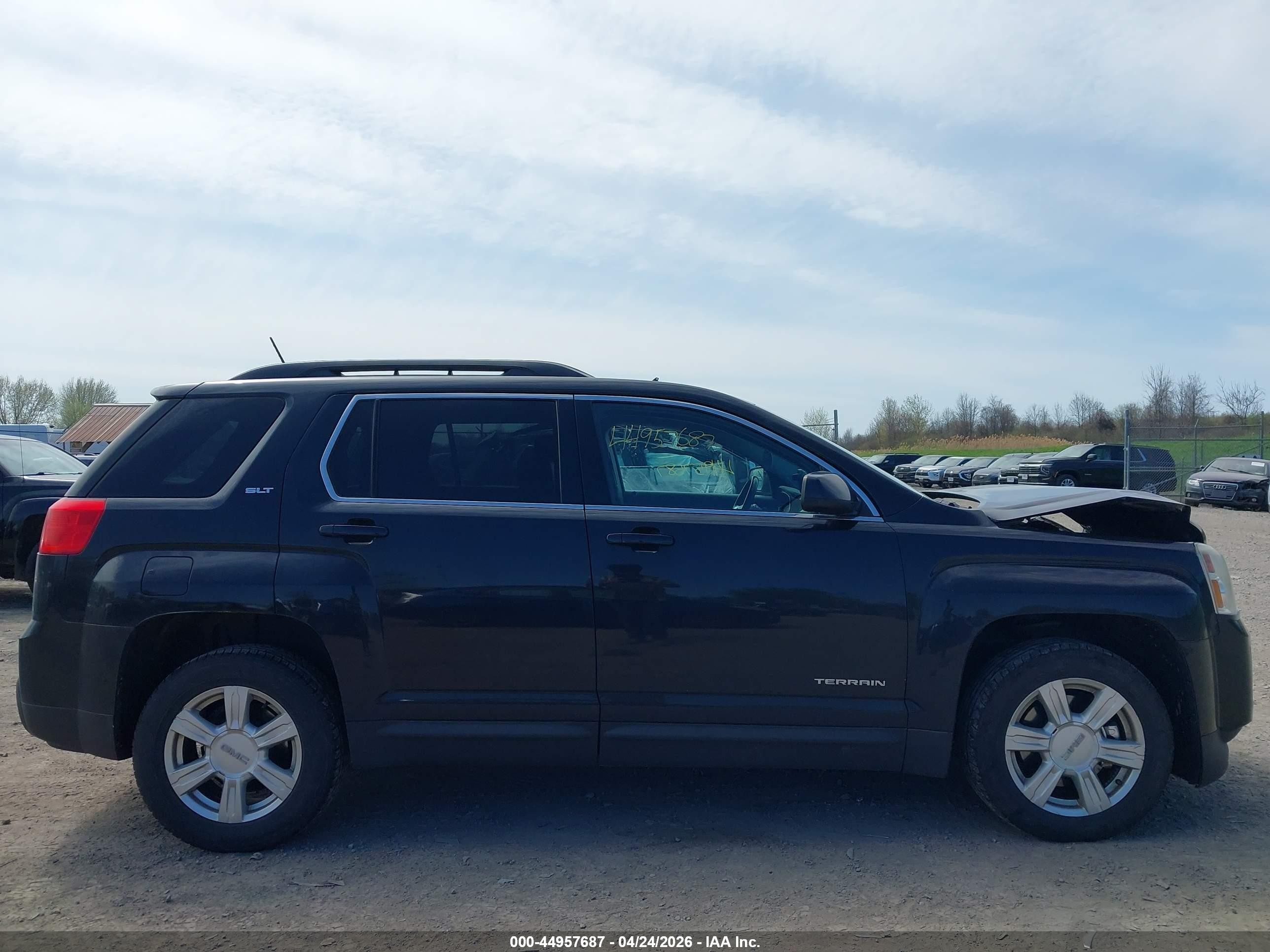 2014 Gmc Terrain Slt-1 Black vin: 2GKFLXEK0E6145420
