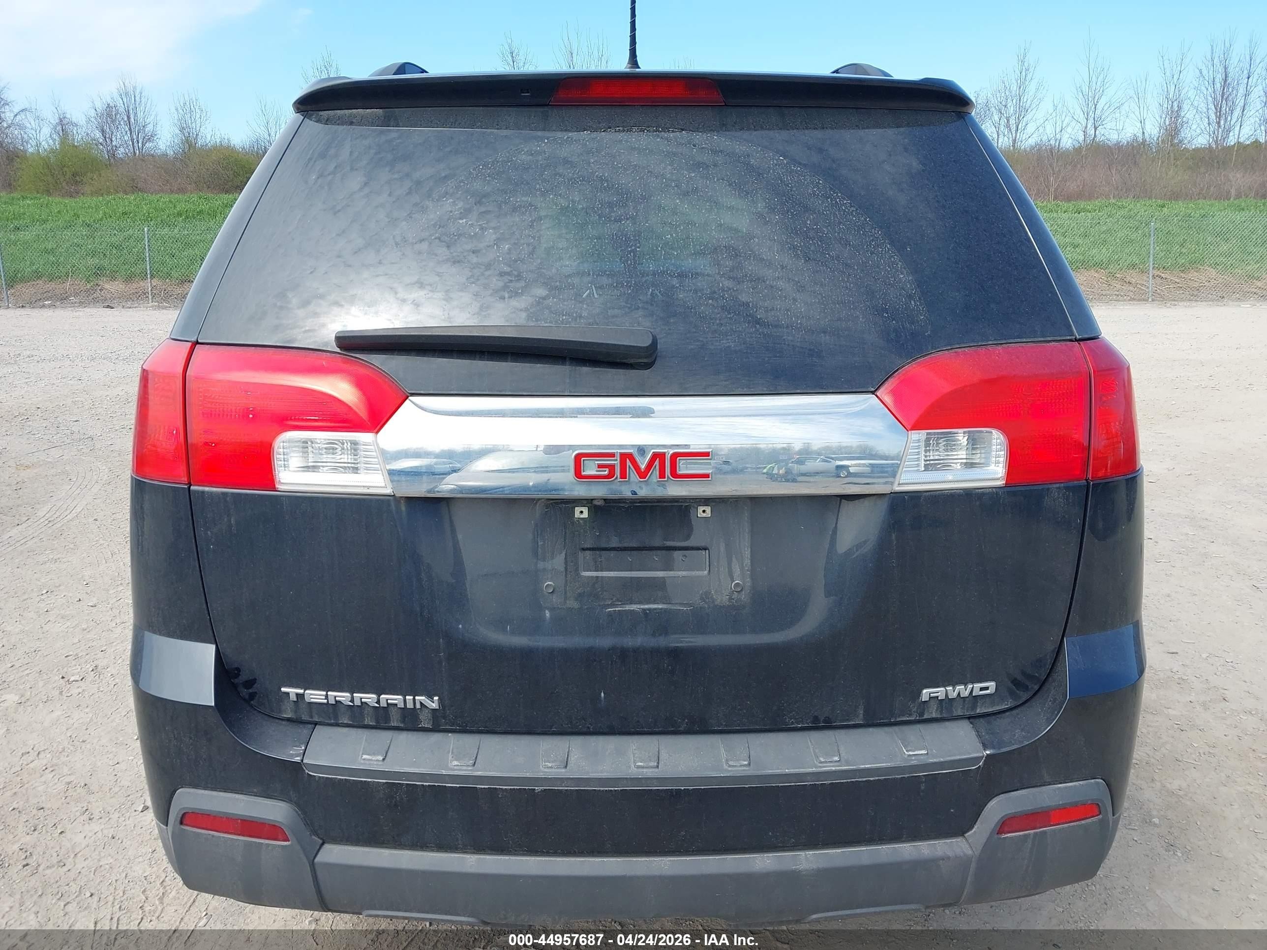 2014 Gmc Terrain Slt-1 Black vin: 2GKFLXEK0E6145420