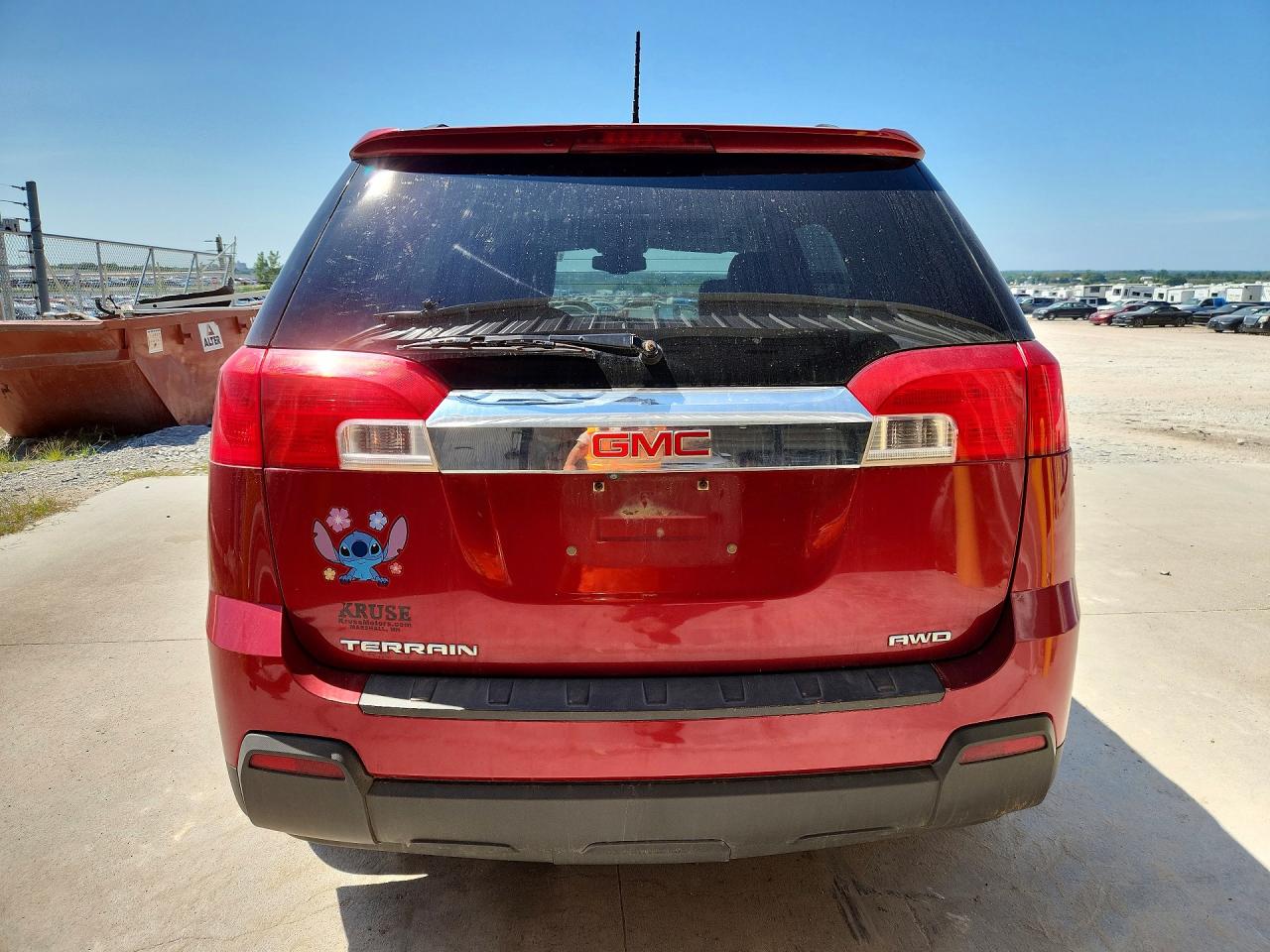 2014 Gmc Terrain Slt Maroon vin: 2GKFLXEK0E6206748