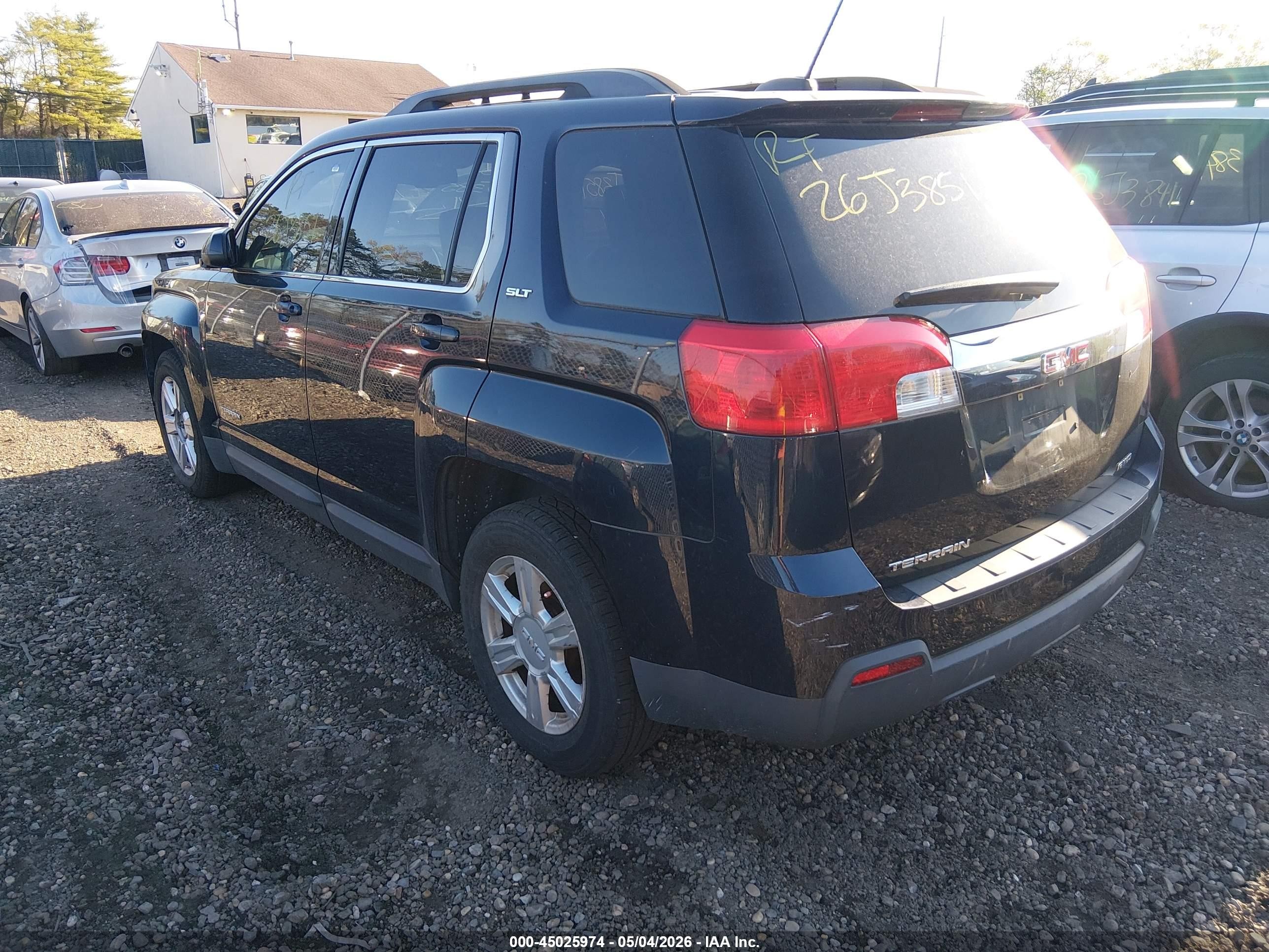 2015 Gmc Terrain Slt-1 Black vin: 2GKFLXEK0F6129493