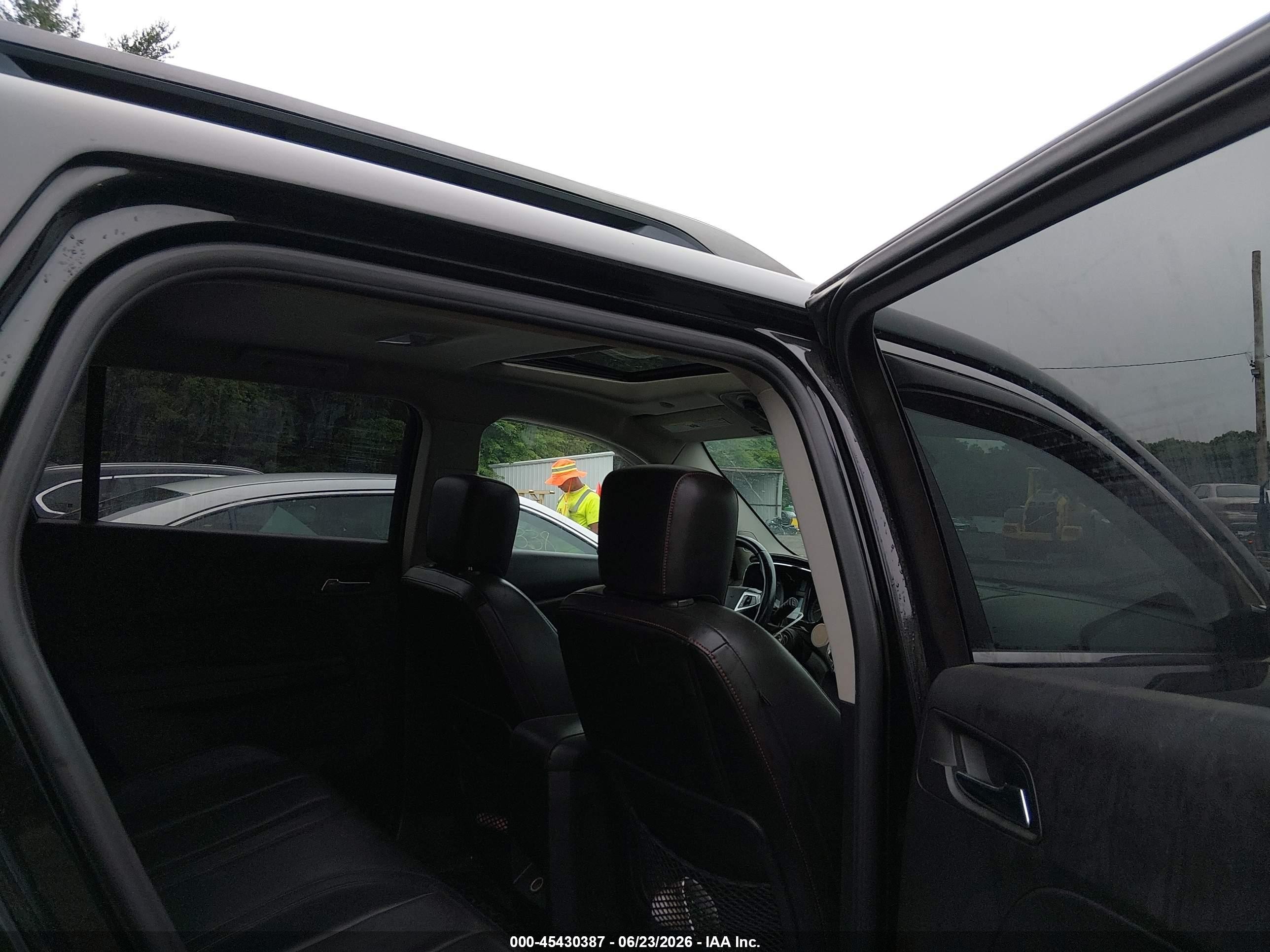 2015 Gmc Terrain Slt-1 Black vin: 2GKFLXEK0F6215063