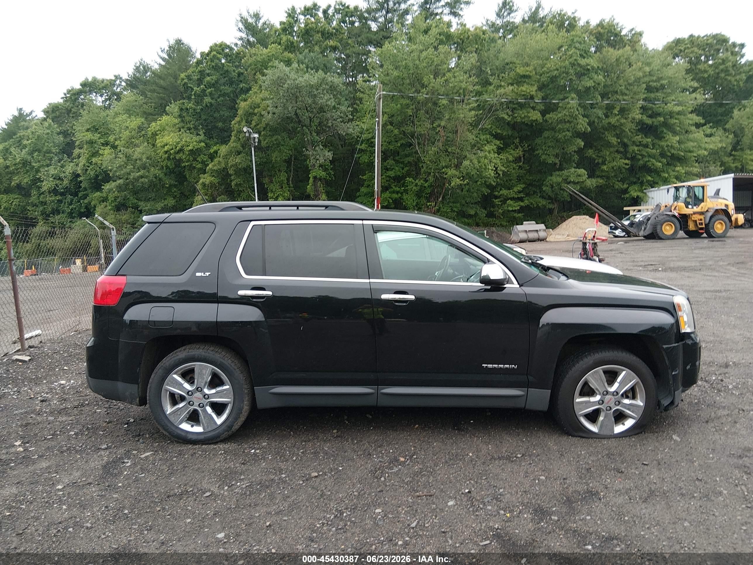2015 Gmc Terrain Slt-1 Black vin: 2GKFLXEK0F6215063