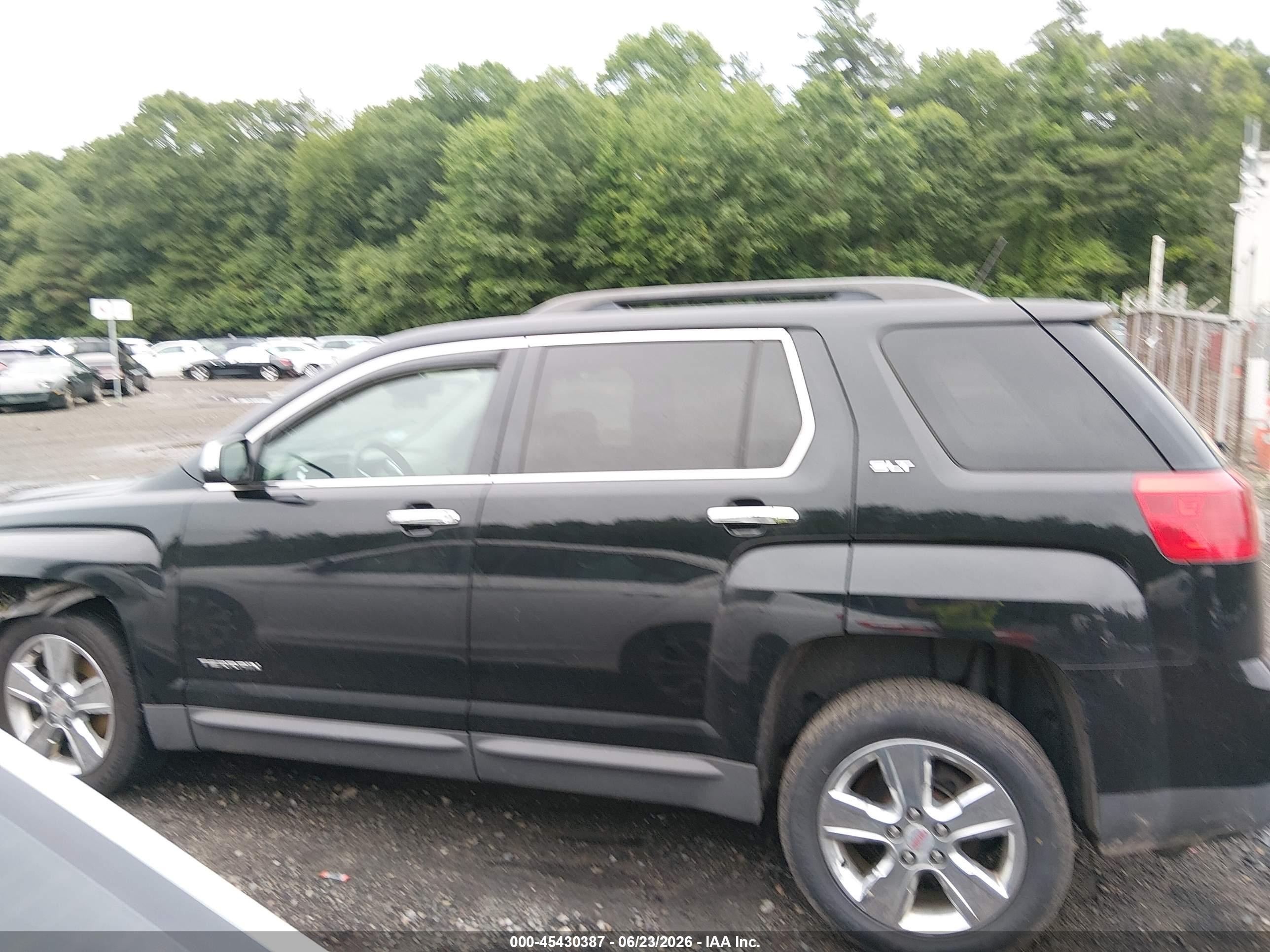 2015 Gmc Terrain Slt-1 Black vin: 2GKFLXEK0F6215063