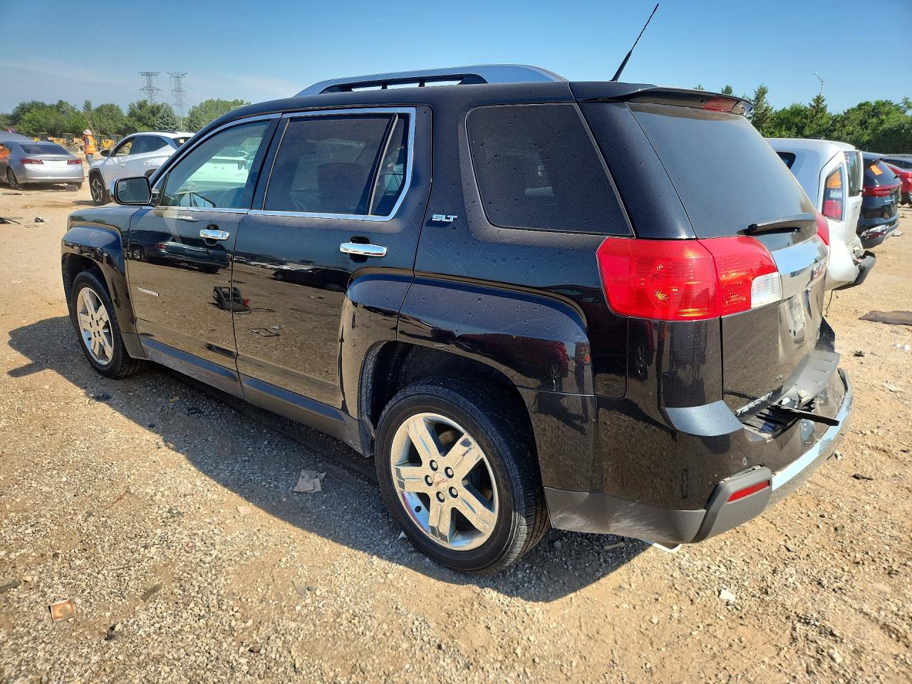 2012 Gmc Terrain Slt Черный vin: 2GKFLXEK1C6350130