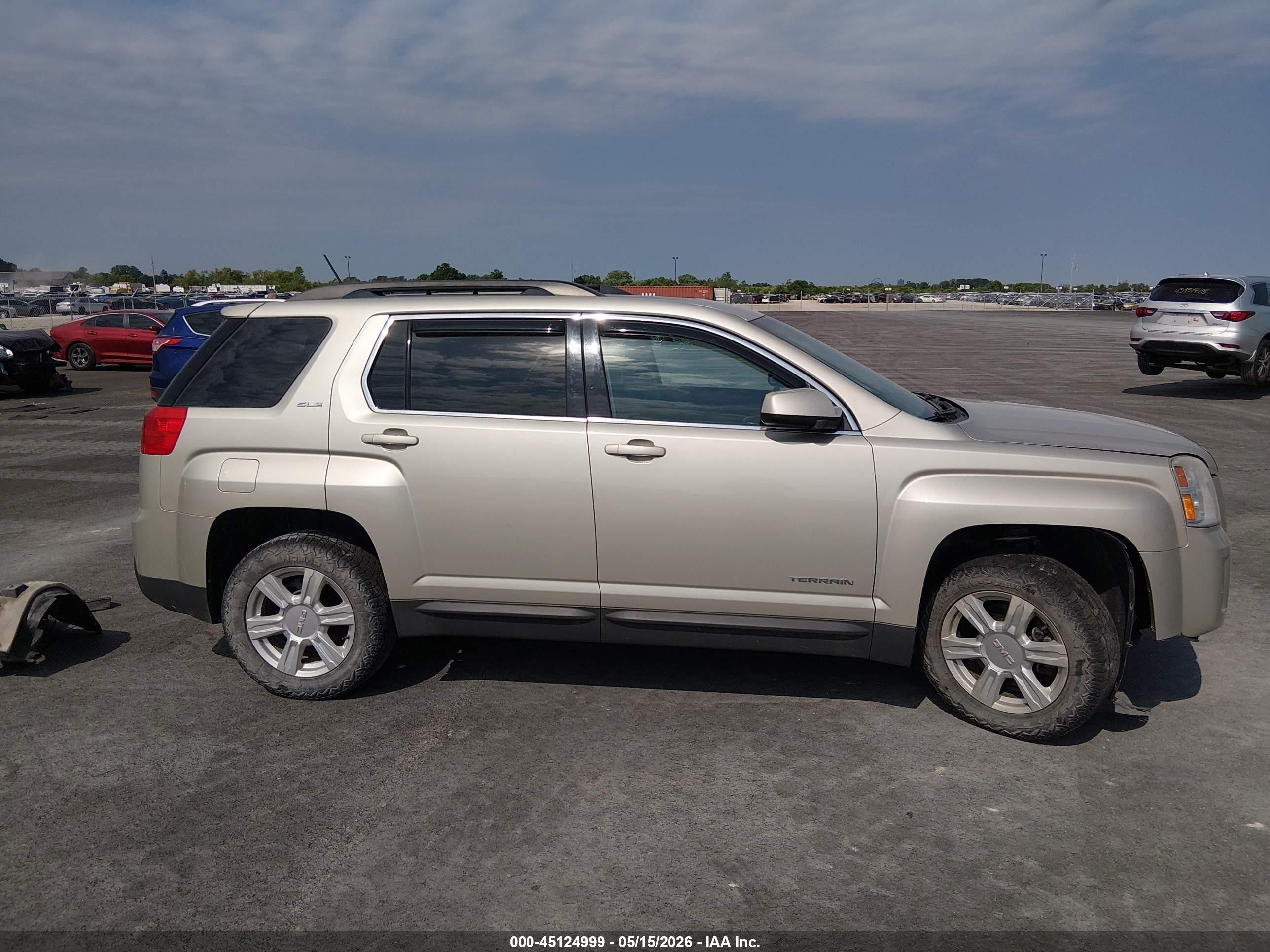 2015 Gmc Terrain Slt-1 Бежевый vin: 2GKFLXEK1F6171042