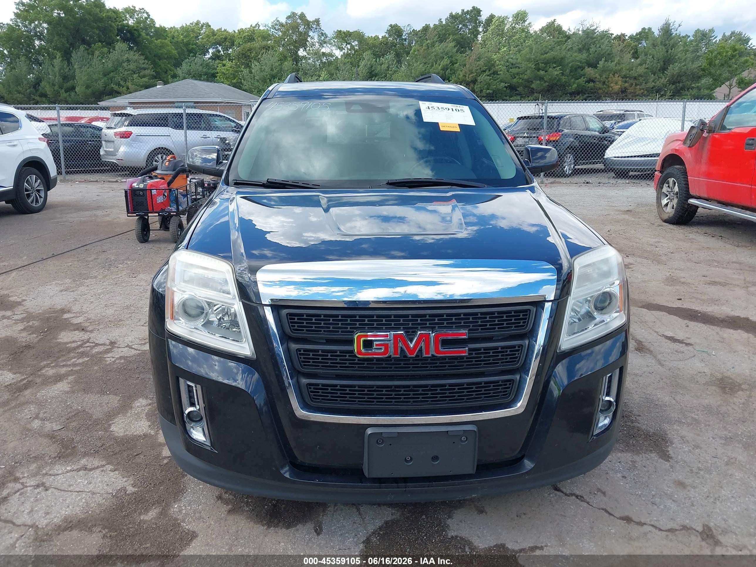 2015 Gmc Terrain Slt-1 Black vin: 2GKFLXEK1F6177312