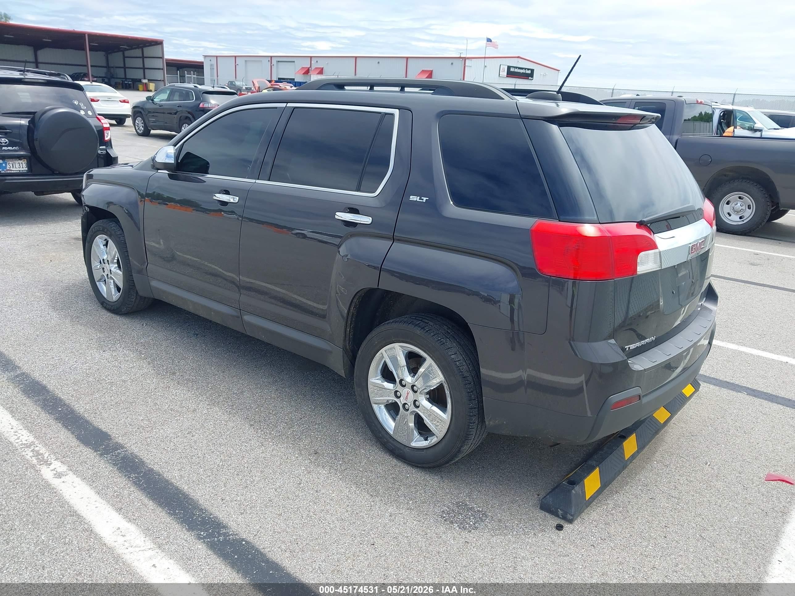 2015 Gmc Terrain Slt-1 Gray vin: 2GKFLXEK1F6223236