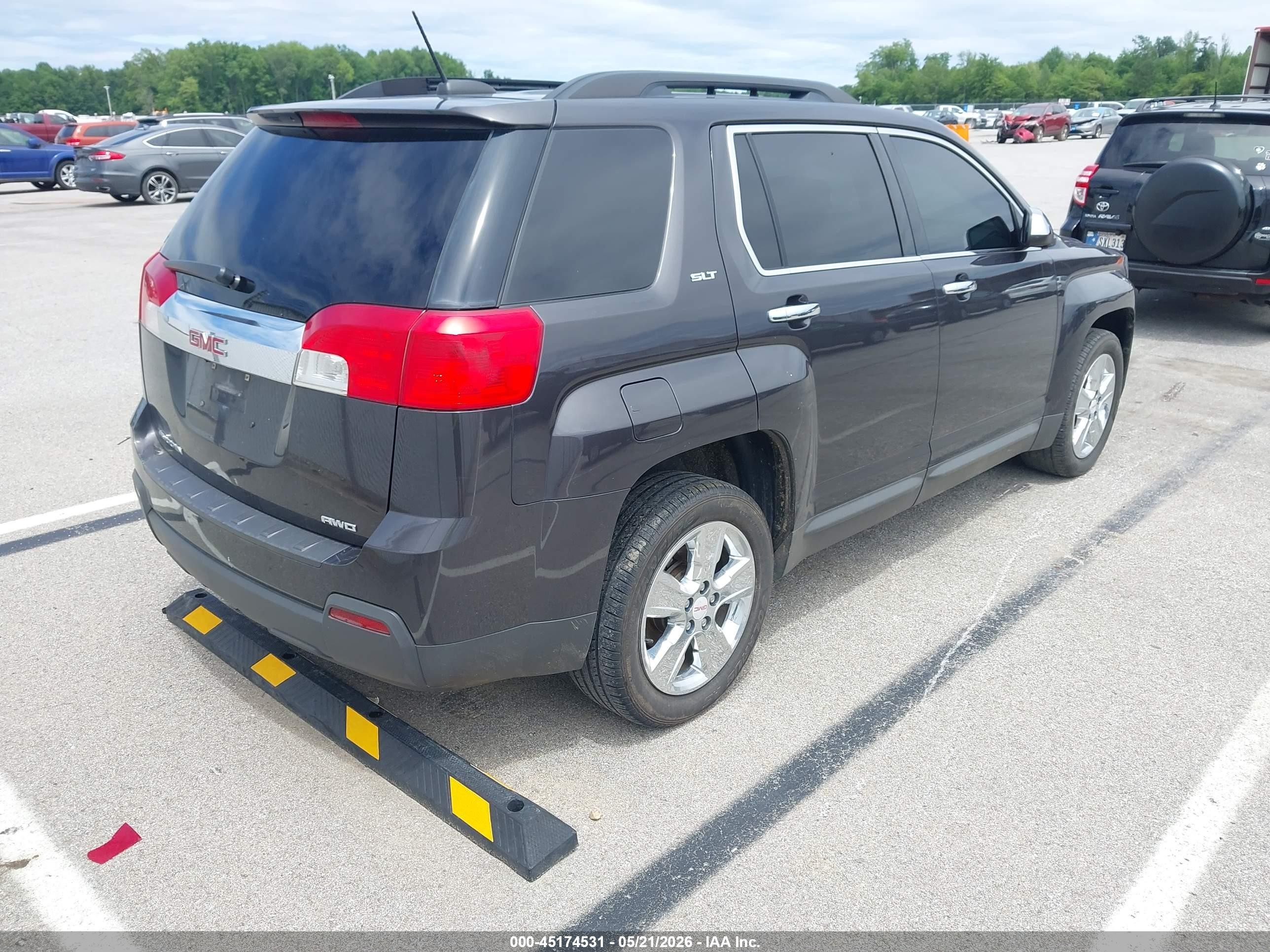 2015 Gmc Terrain Slt-1 Gray vin: 2GKFLXEK1F6223236
