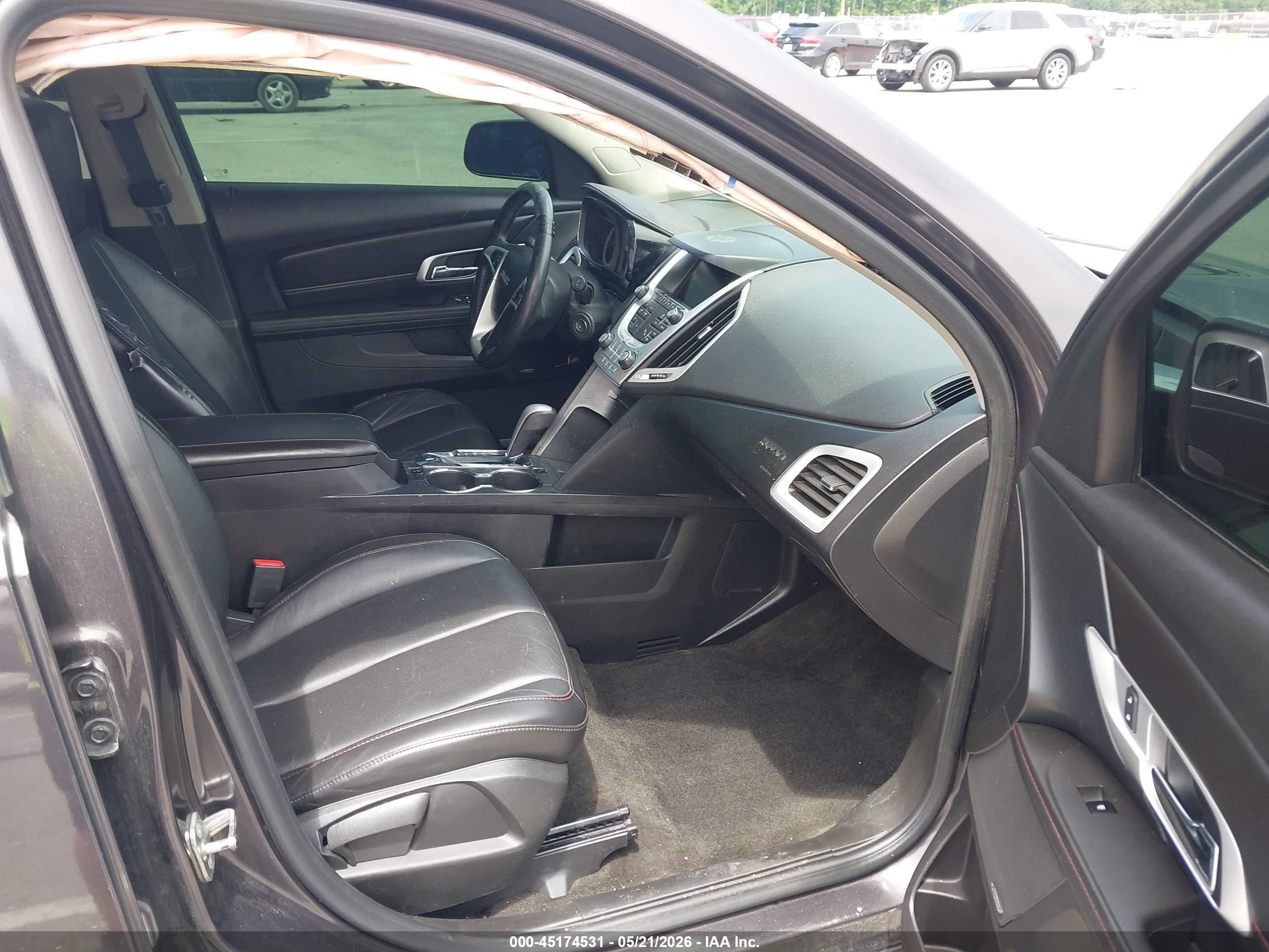 2015 Gmc Terrain Slt-1 Gray vin: 2GKFLXEK1F6223236