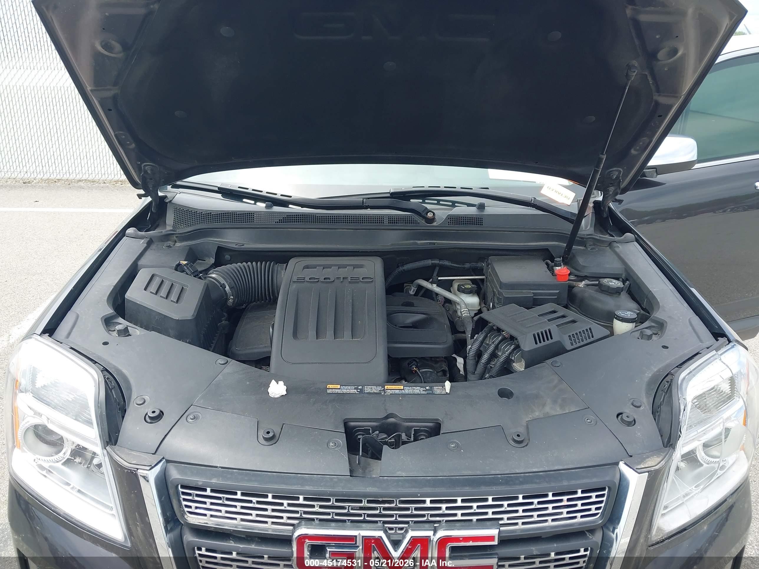 2015 Gmc Terrain Slt-1 Gray vin: 2GKFLXEK1F6223236