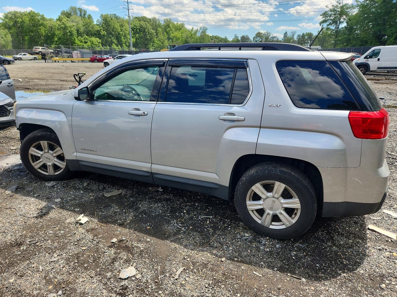 2015 Gmc Terrain Серебряный vin: 2GKFLXEK1F6355557