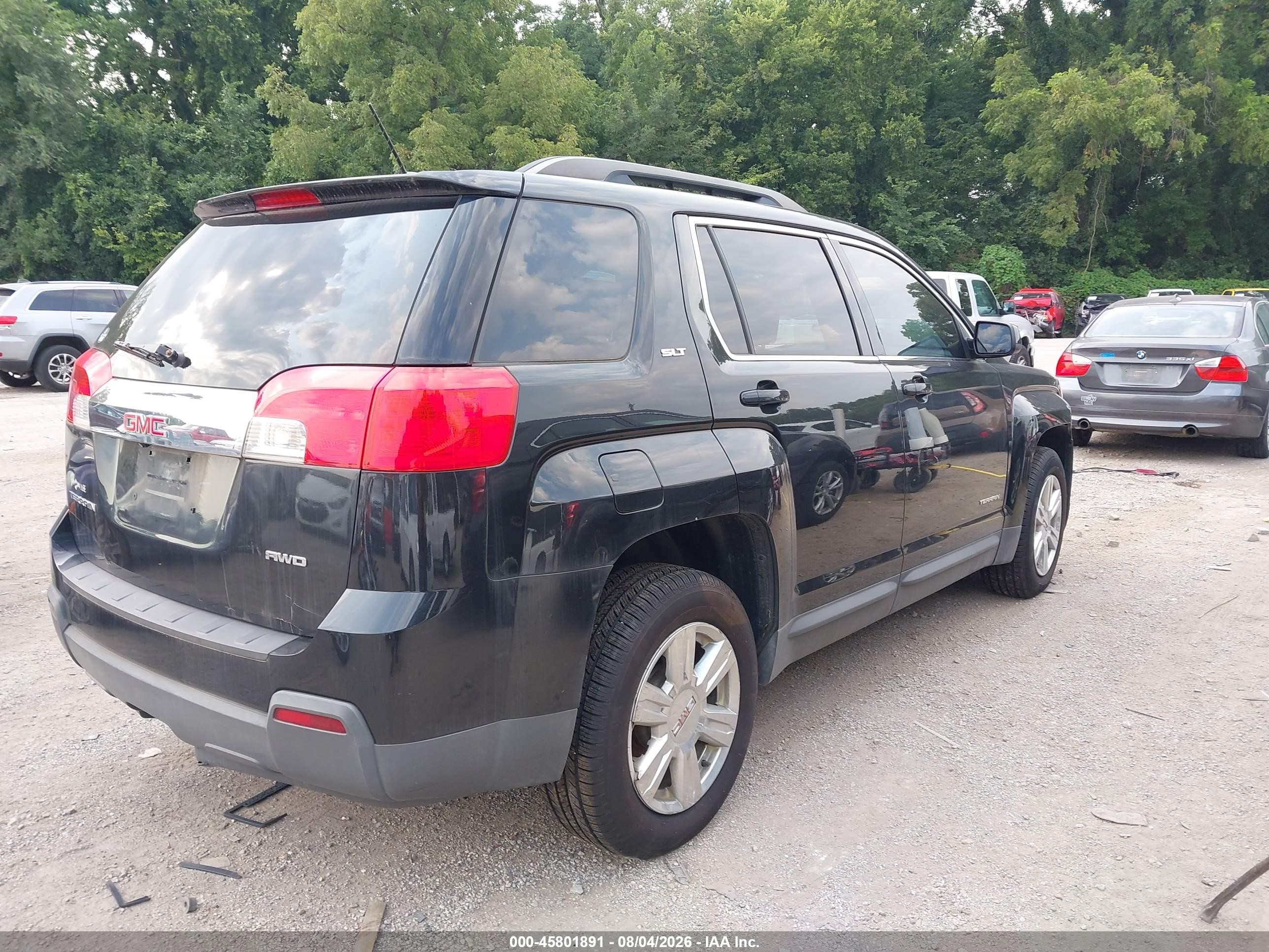 2015 Gmc Terrain Slt-1 Black vin: 2GKFLXEK1F6376635