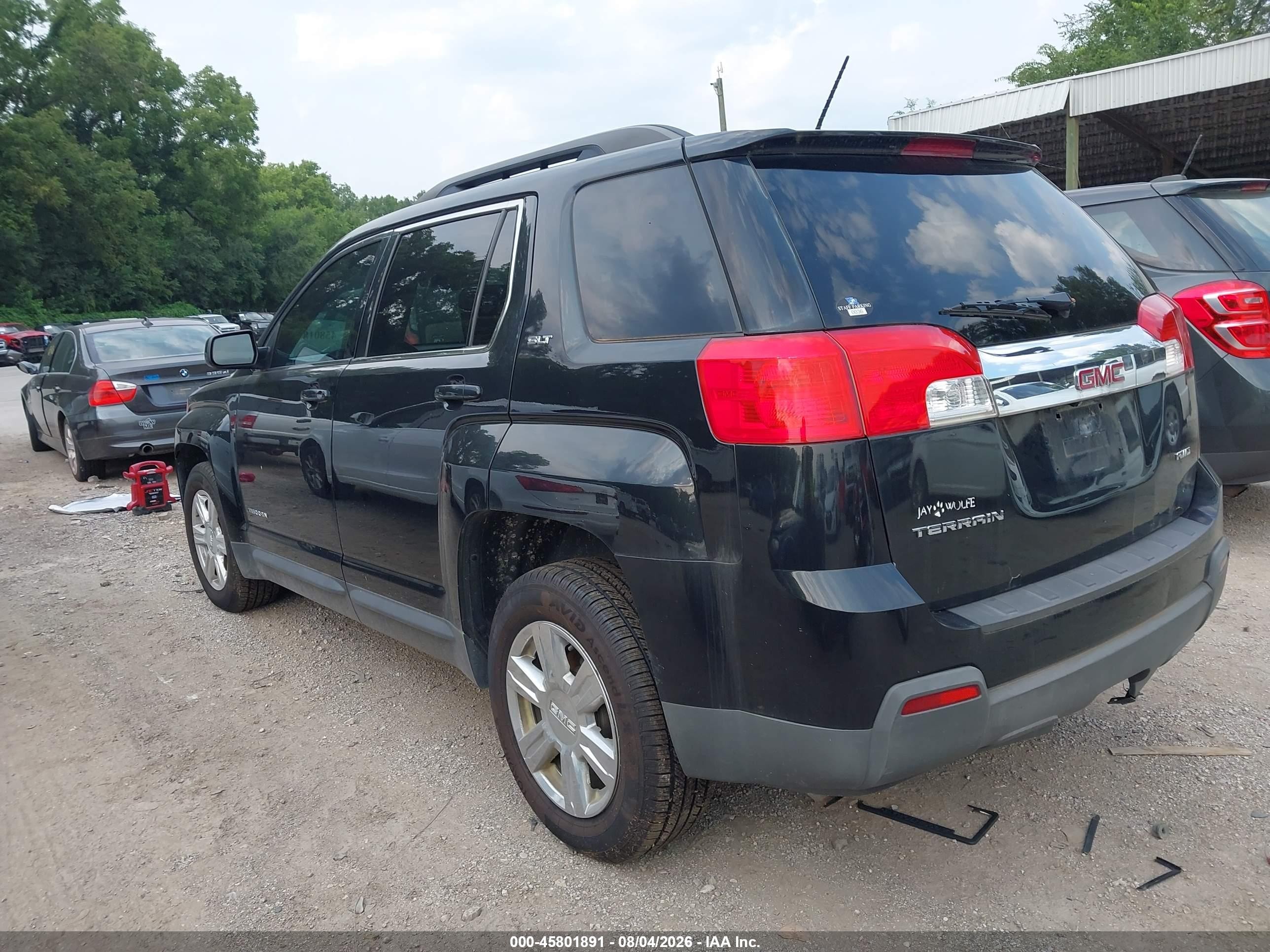 2015 Gmc Terrain Slt-1 Black vin: 2GKFLXEK1F6376635