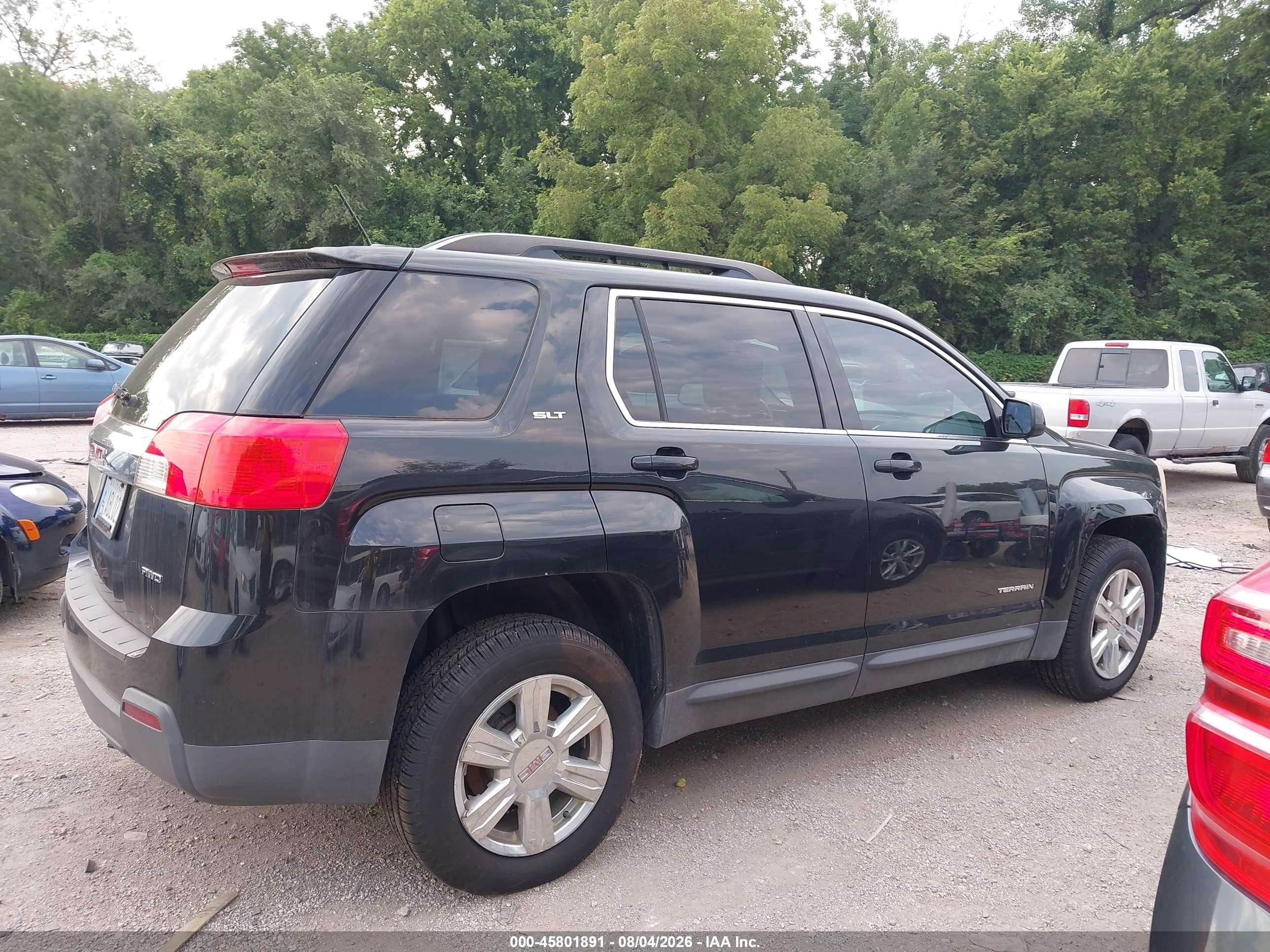 2015 Gmc Terrain Slt-1 Black vin: 2GKFLXEK1F6376635
