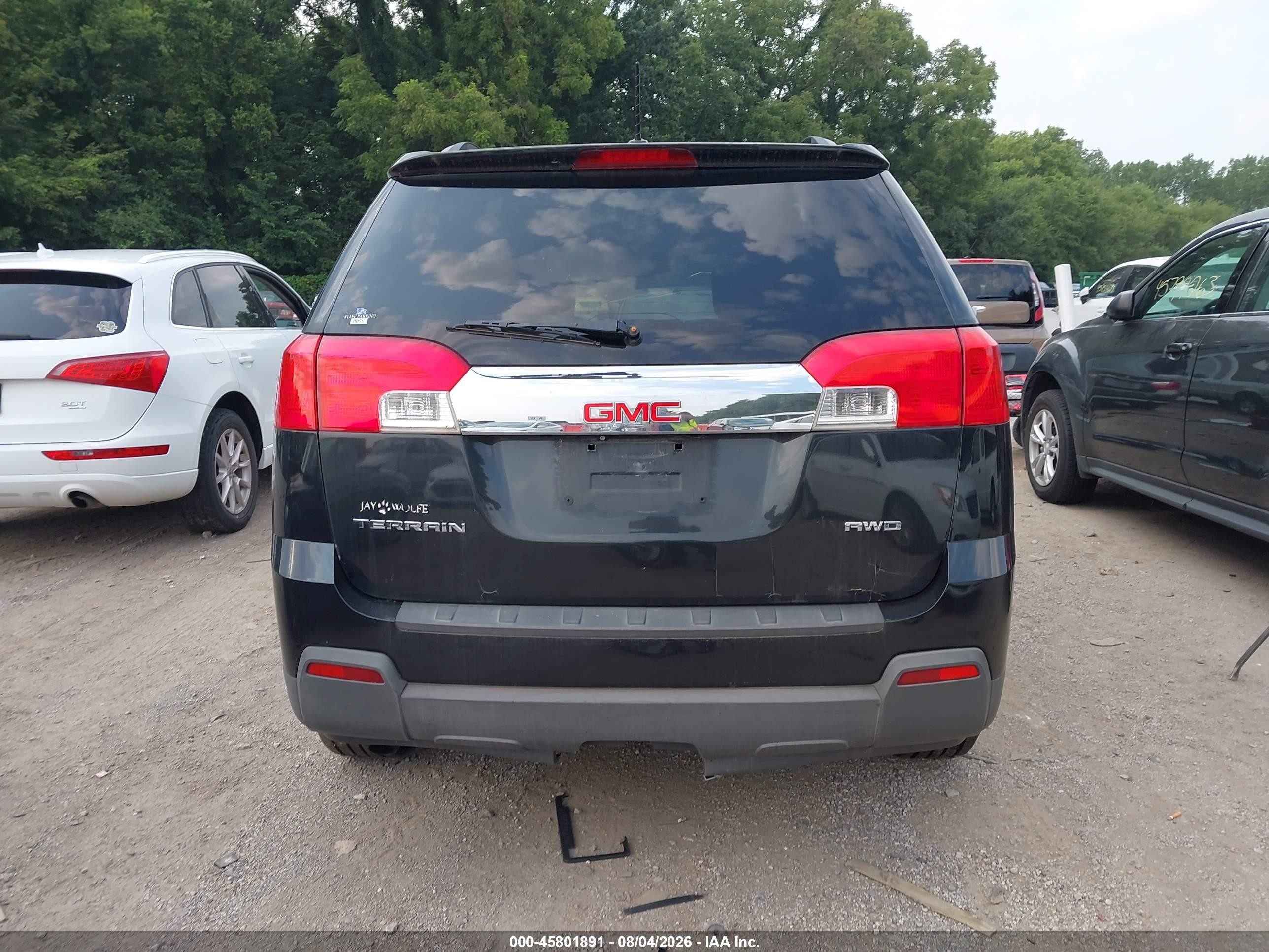 2015 Gmc Terrain Slt-1 Black vin: 2GKFLXEK1F6376635