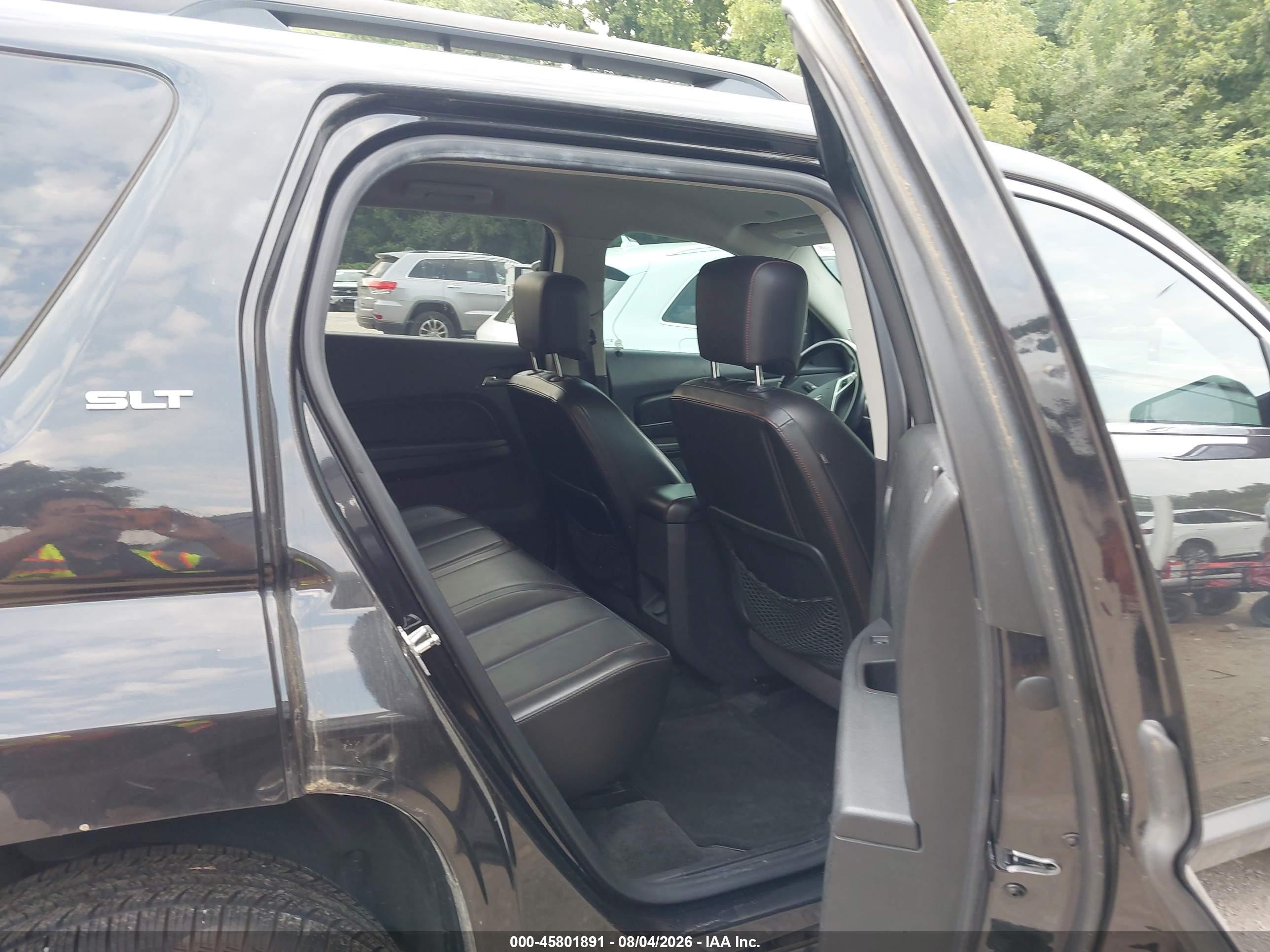 2015 Gmc Terrain Slt-1 Black vin: 2GKFLXEK1F6376635